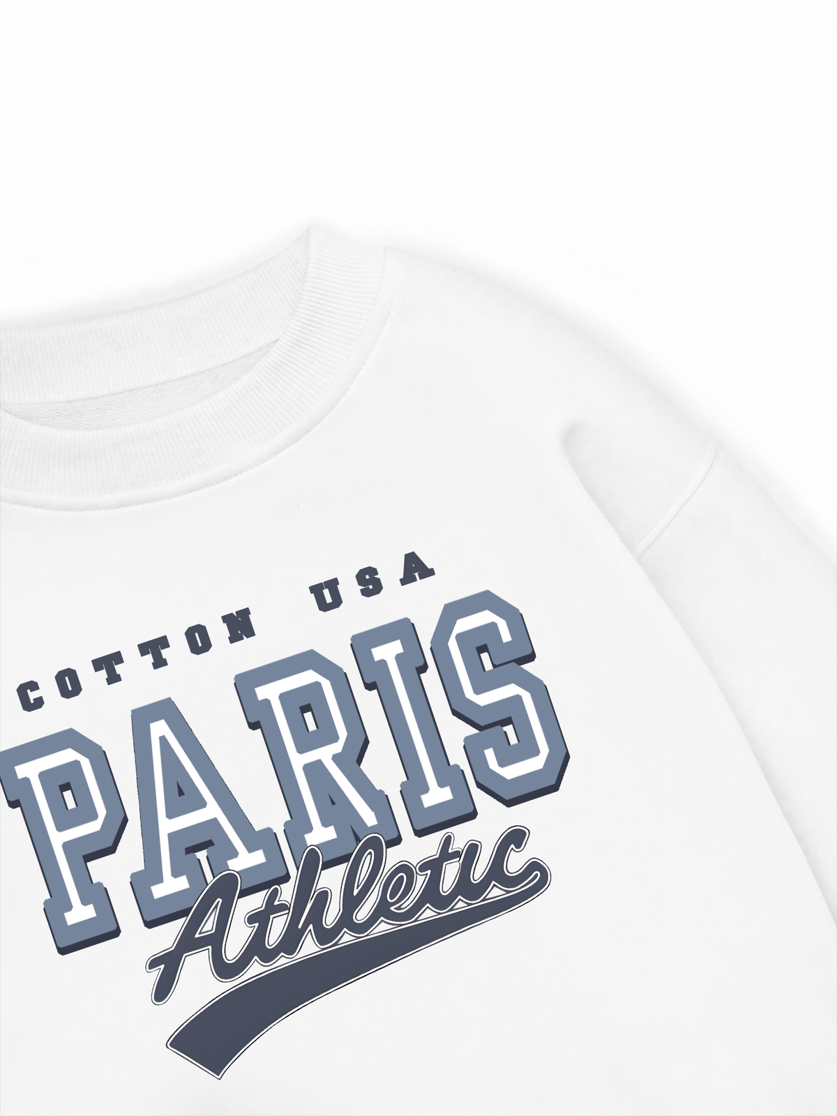 Áo Sweater Nỉ Hai Da Paris