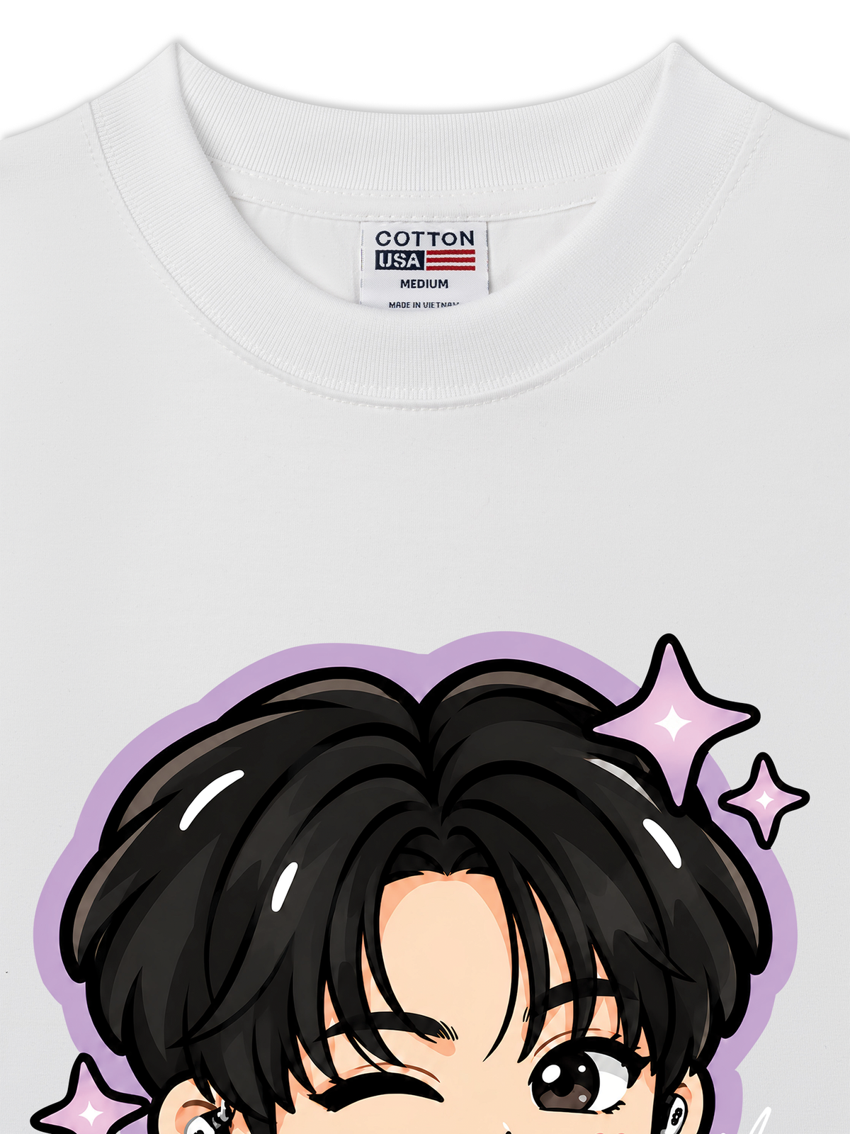 Áo Thun Relaxed Fit JK Chibi