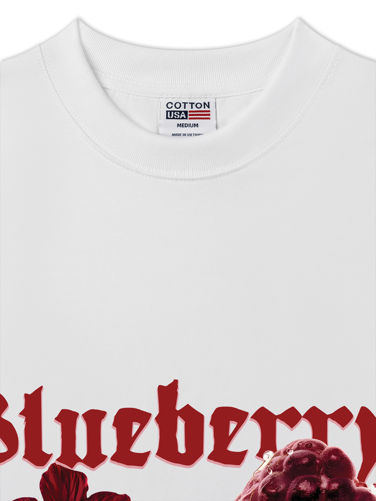 Áo Thun Relaxed Fit Tropical Blue Berry