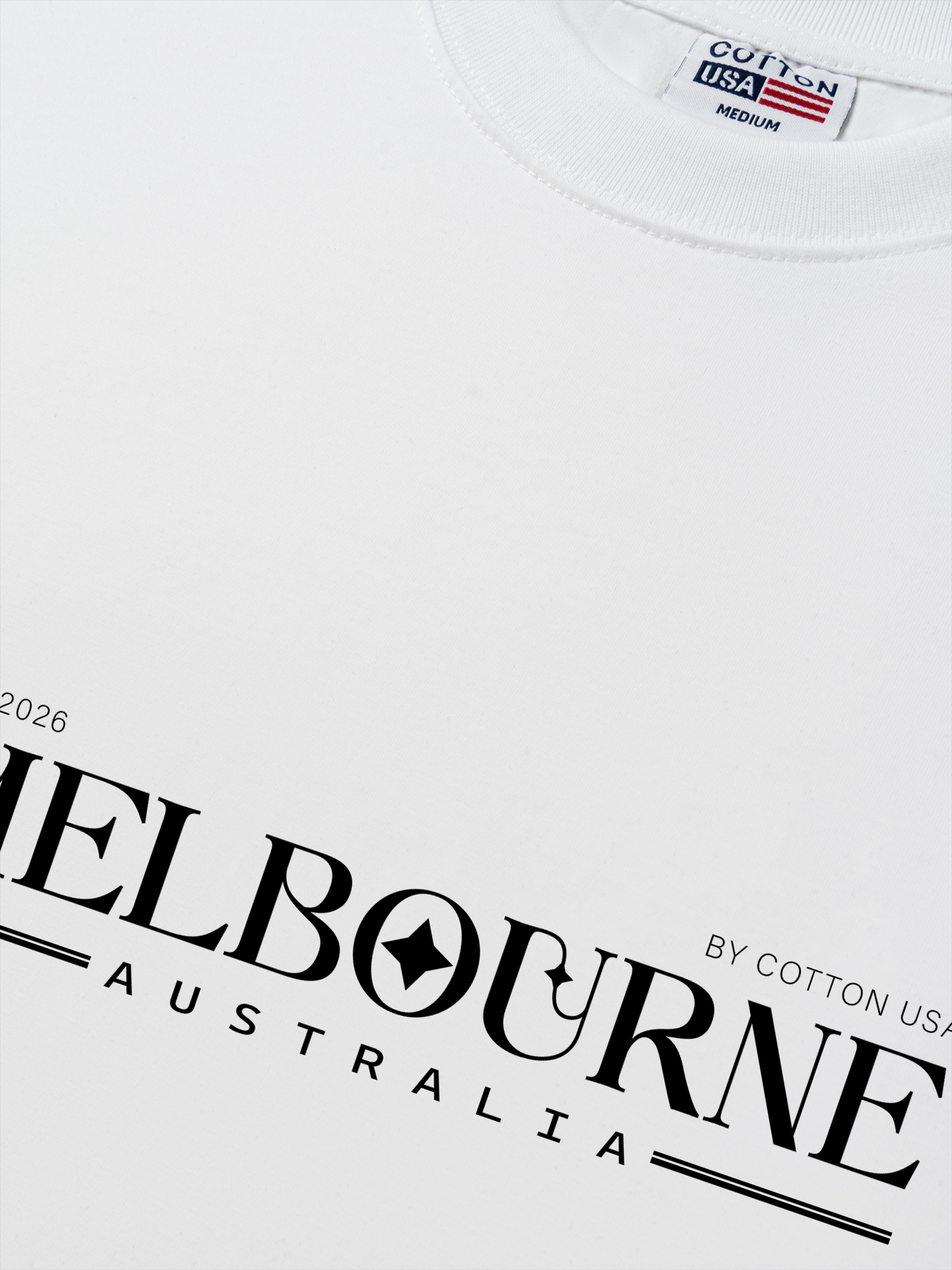 Áo Thun Relaxed Fit City Merbourne Australia