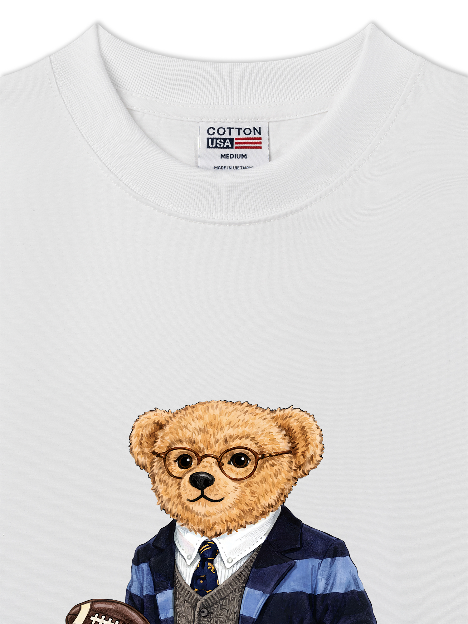 Áo Thun Relaxed Fit Smart Bear