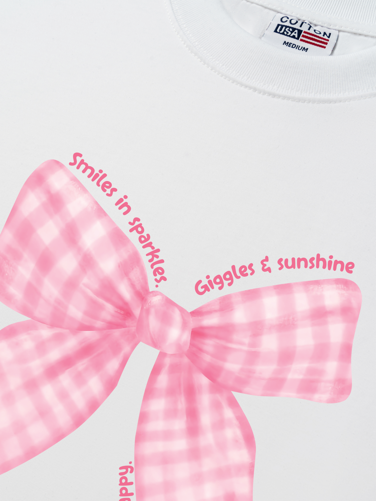 Áo Thun Relaxed Fit Pink Ribbon