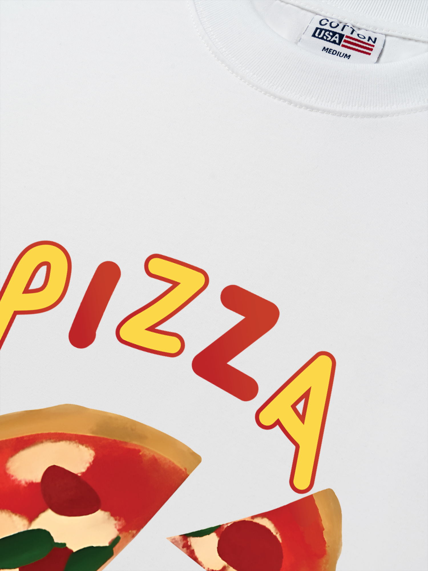 Áo Thun Relaxed Fit Yummy Mood Pizzapizza
