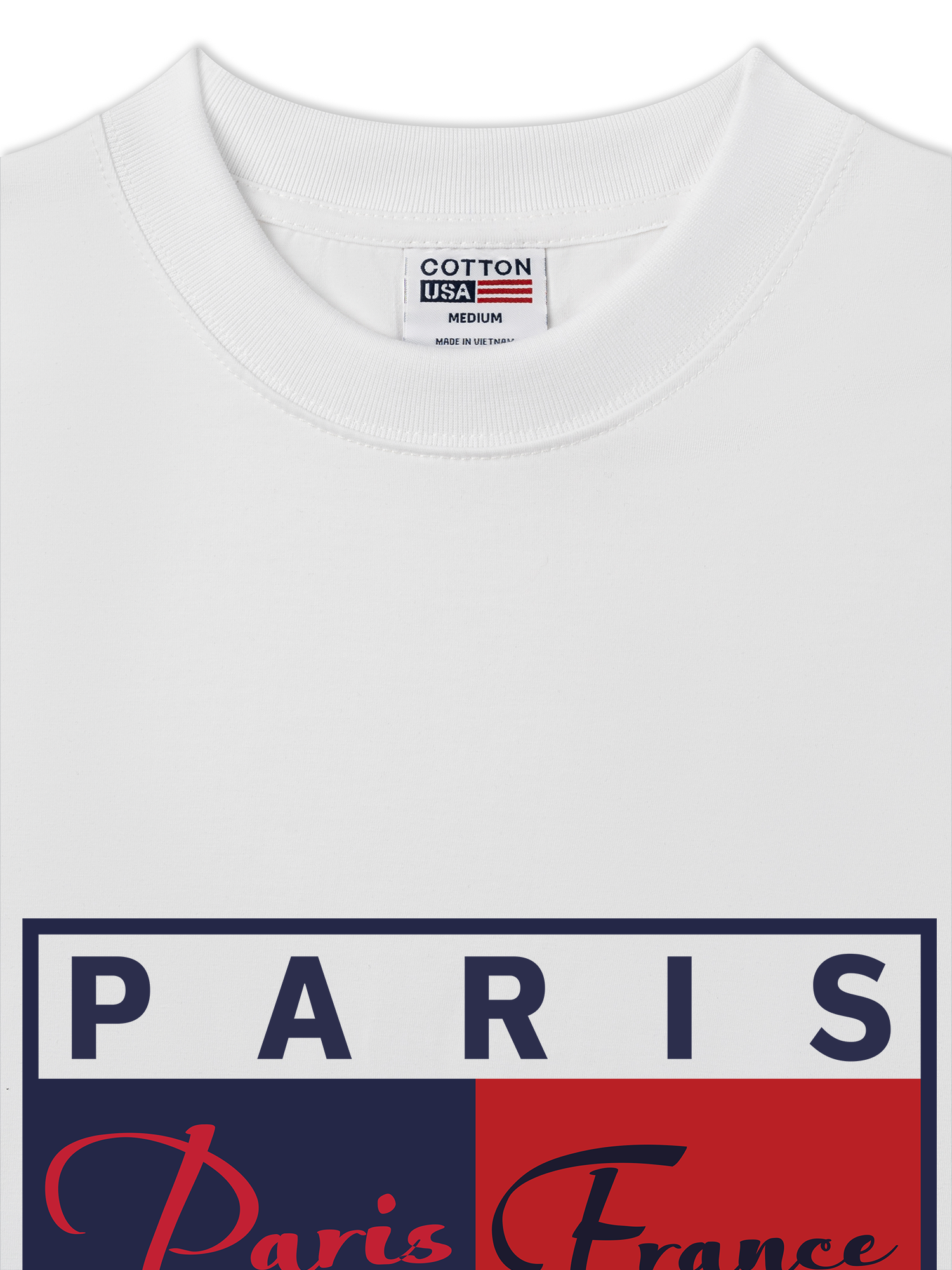 Áo Thun Relaxed Fit Basic Paris France