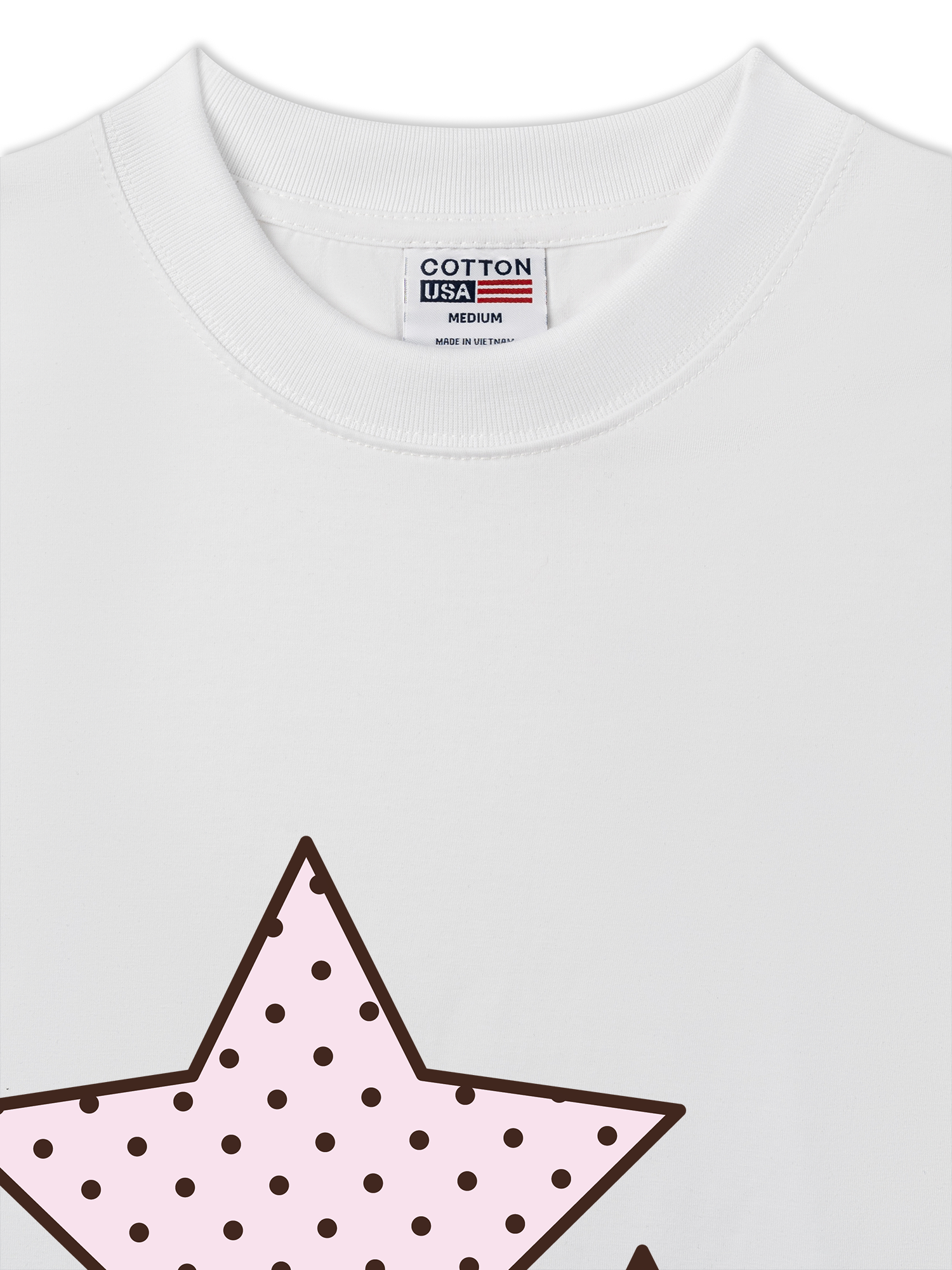 Áo Thun Relaxed Fit Dotty Mood Self Love Stardust