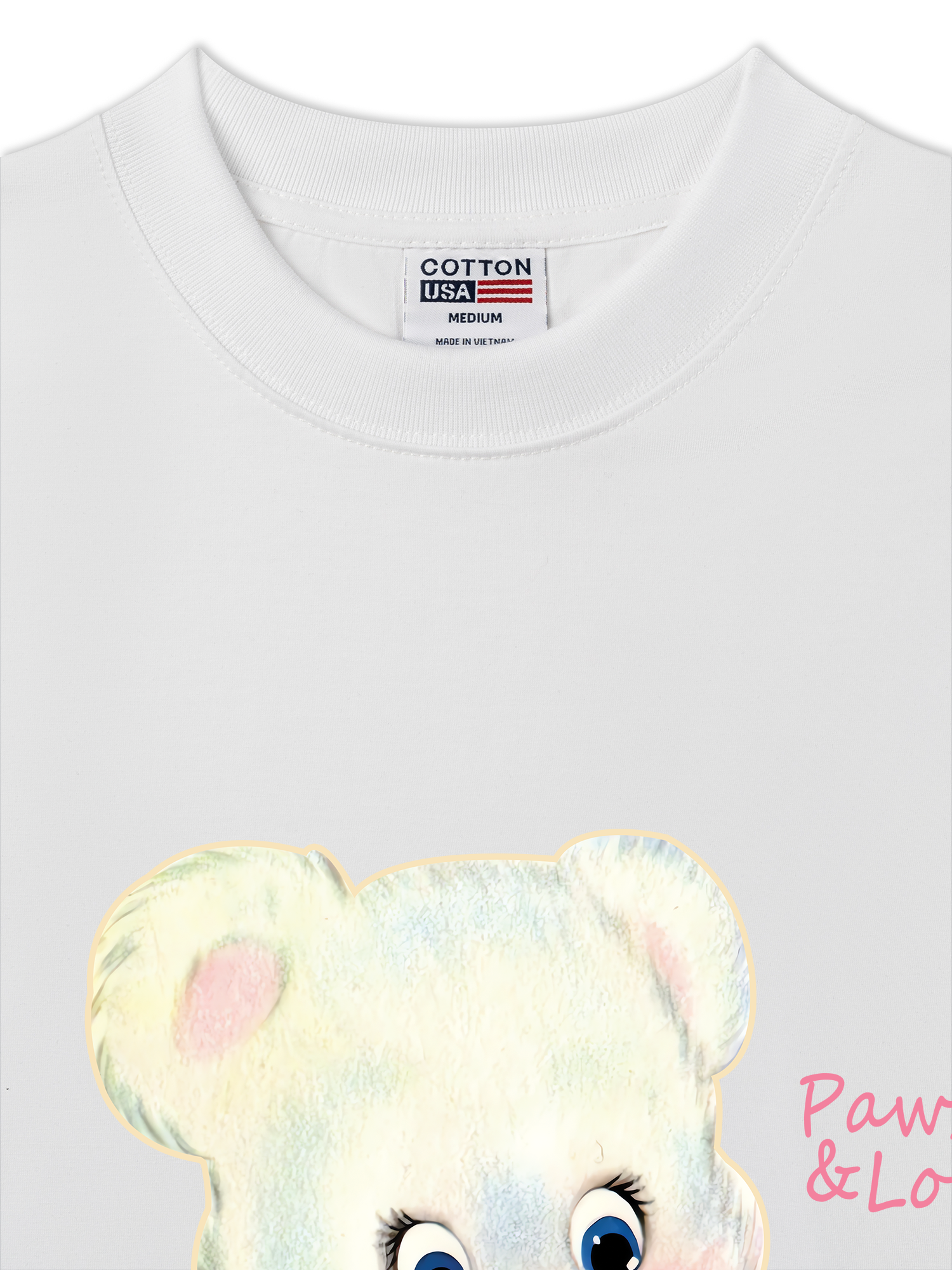 Áo Thun Relaxed Fit Soft Paw Paw Love