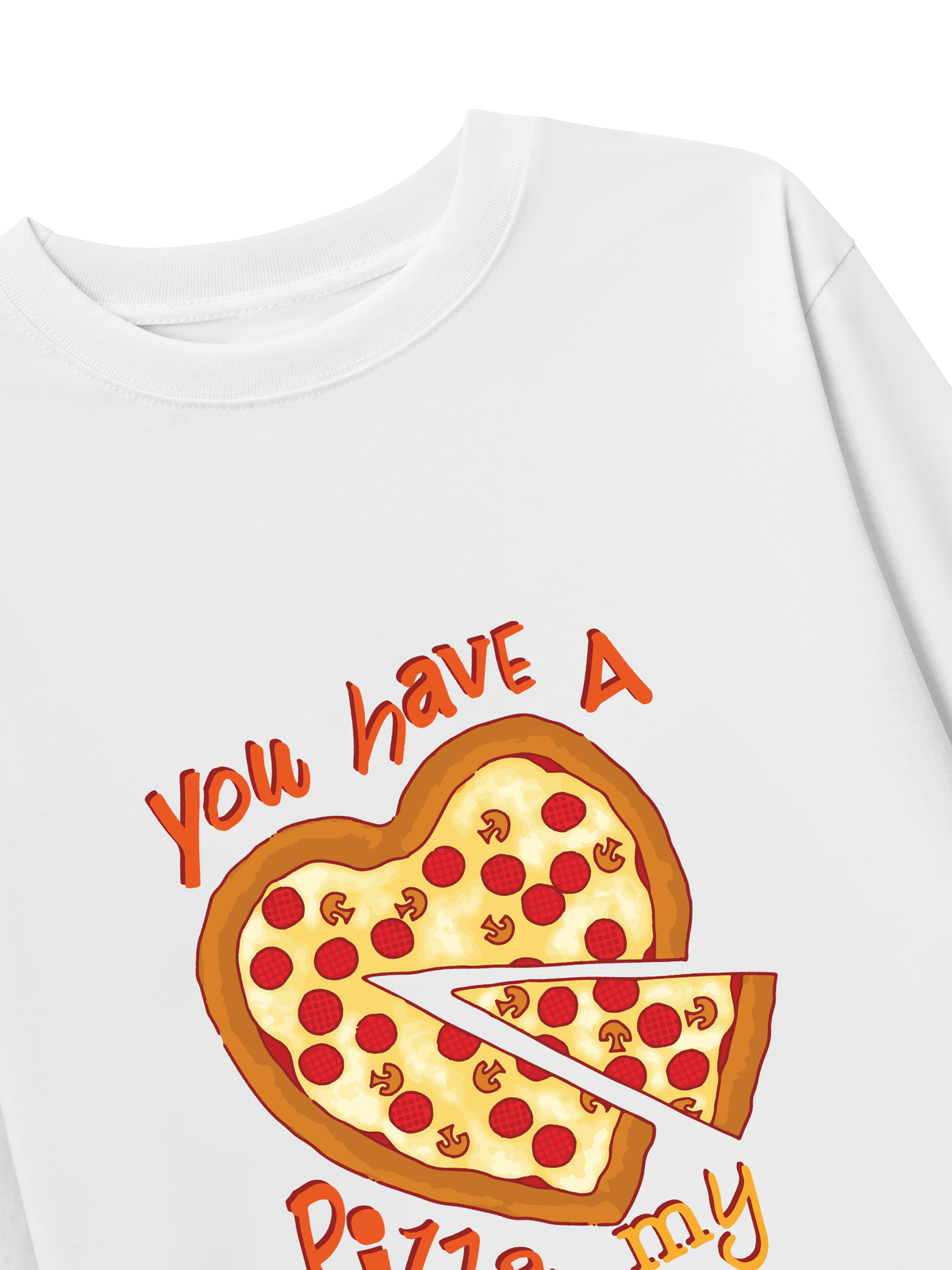 Áo Thun Dài Tay Yumy Mood You Have A Pizza
