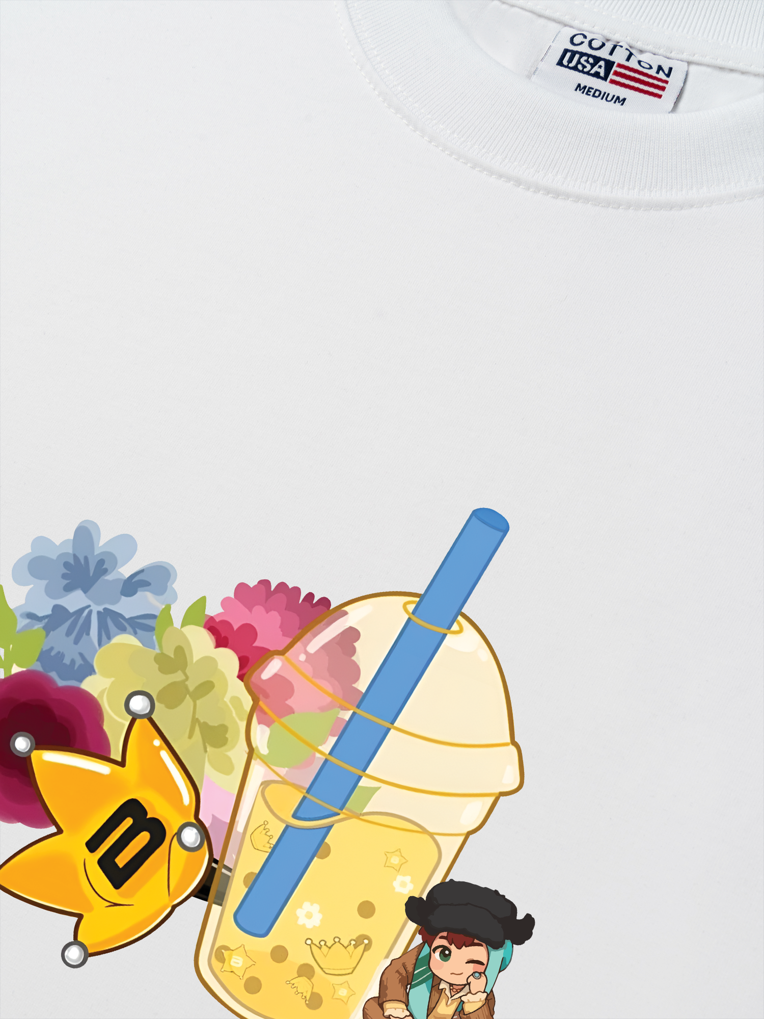 Áo Thun Relaxed Fit Idol G-Dragon Fan Art Oversized Tee
