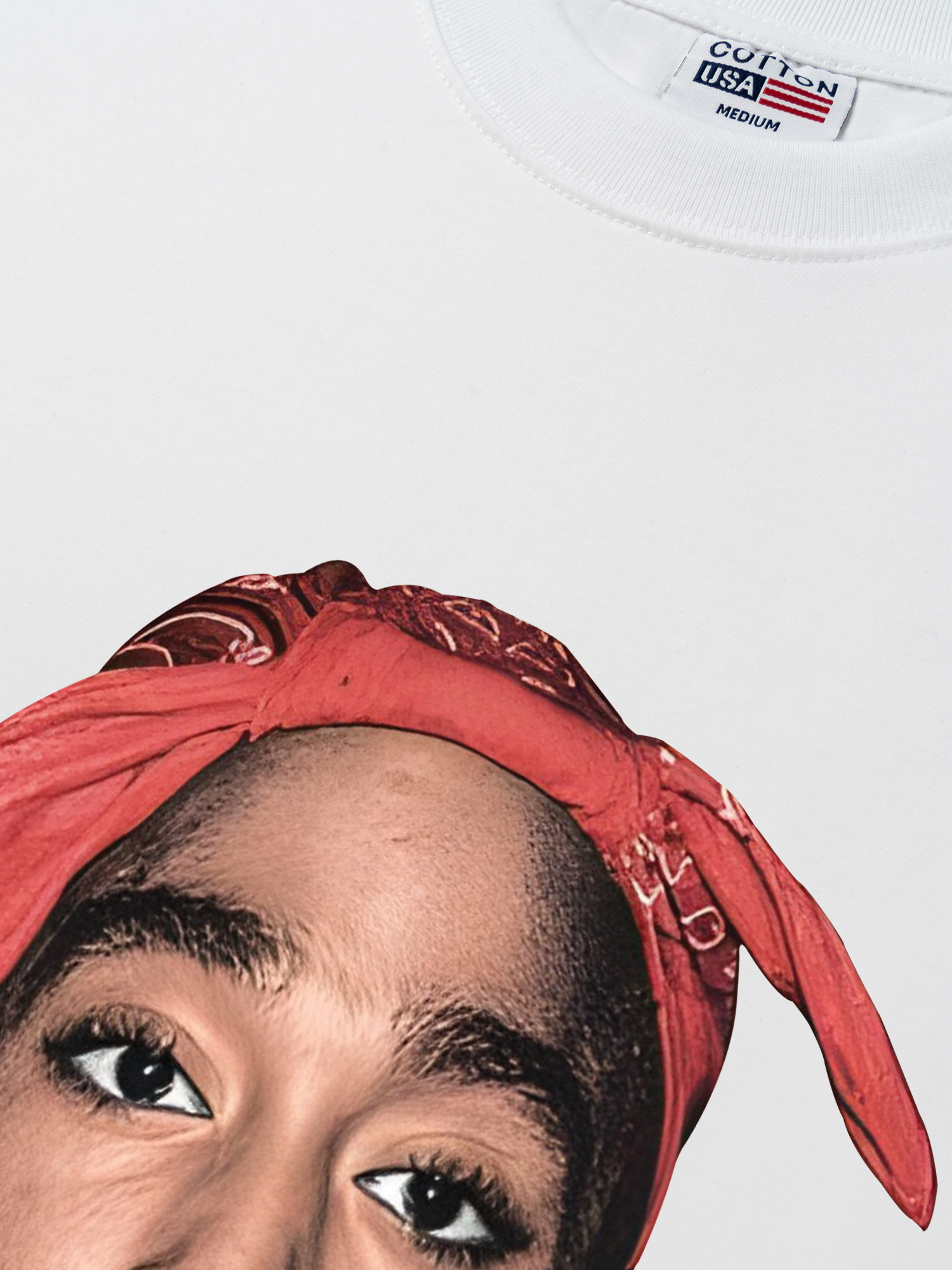 Áo Thun Relaxed Fit Rapper 2Pac All Eyes On Me