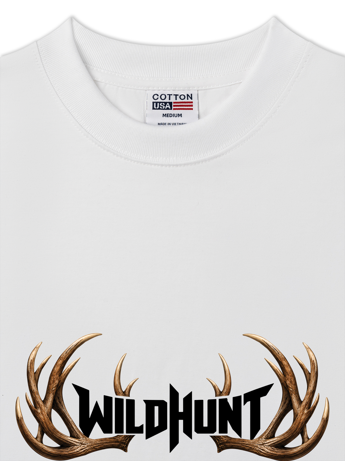 Áo Thun Relaxed Fit WILDHUND ANTLERS