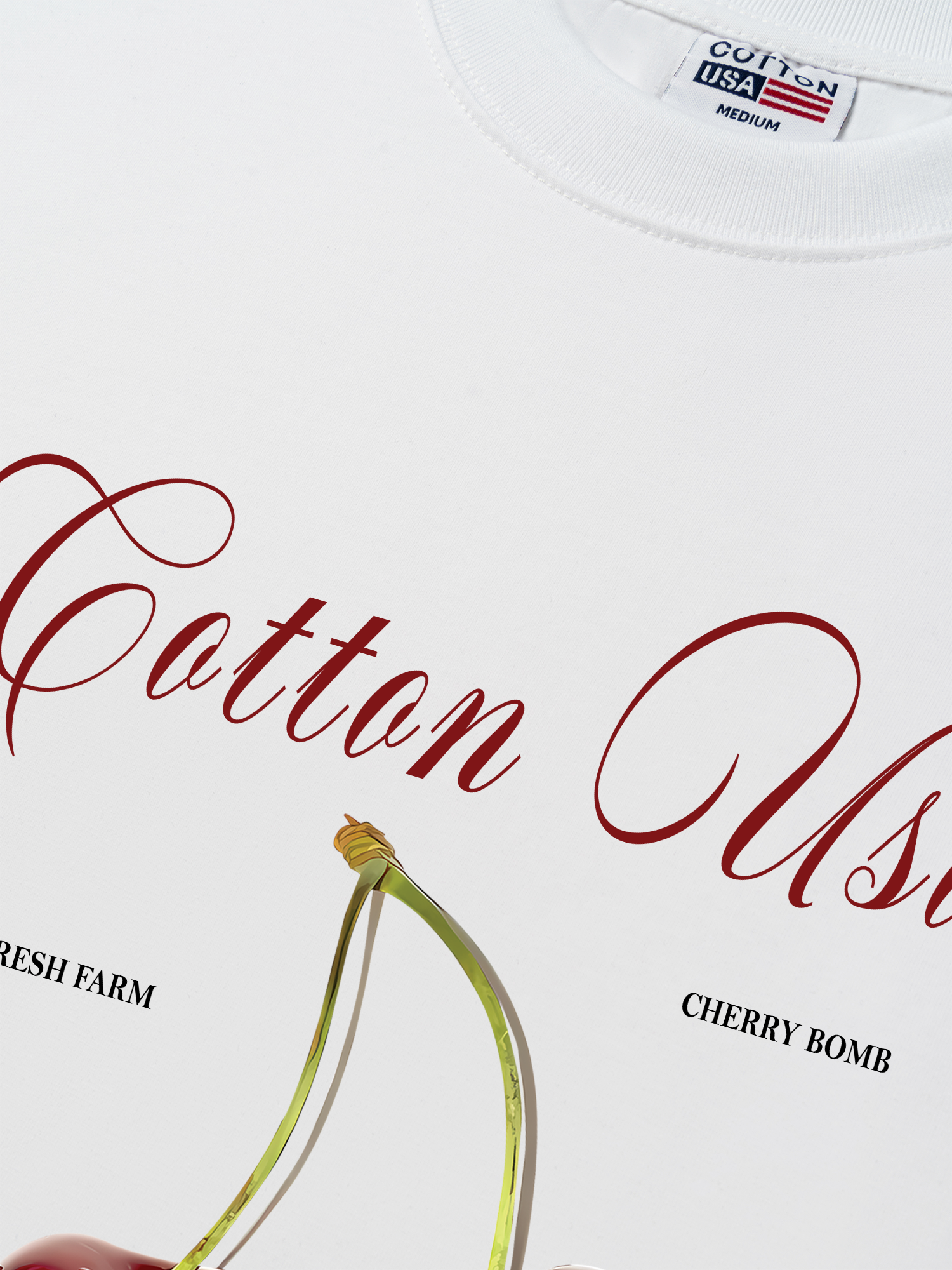 Áo Thun Relaxed Fit Cherry Classic Cherru Club Pink Plaid