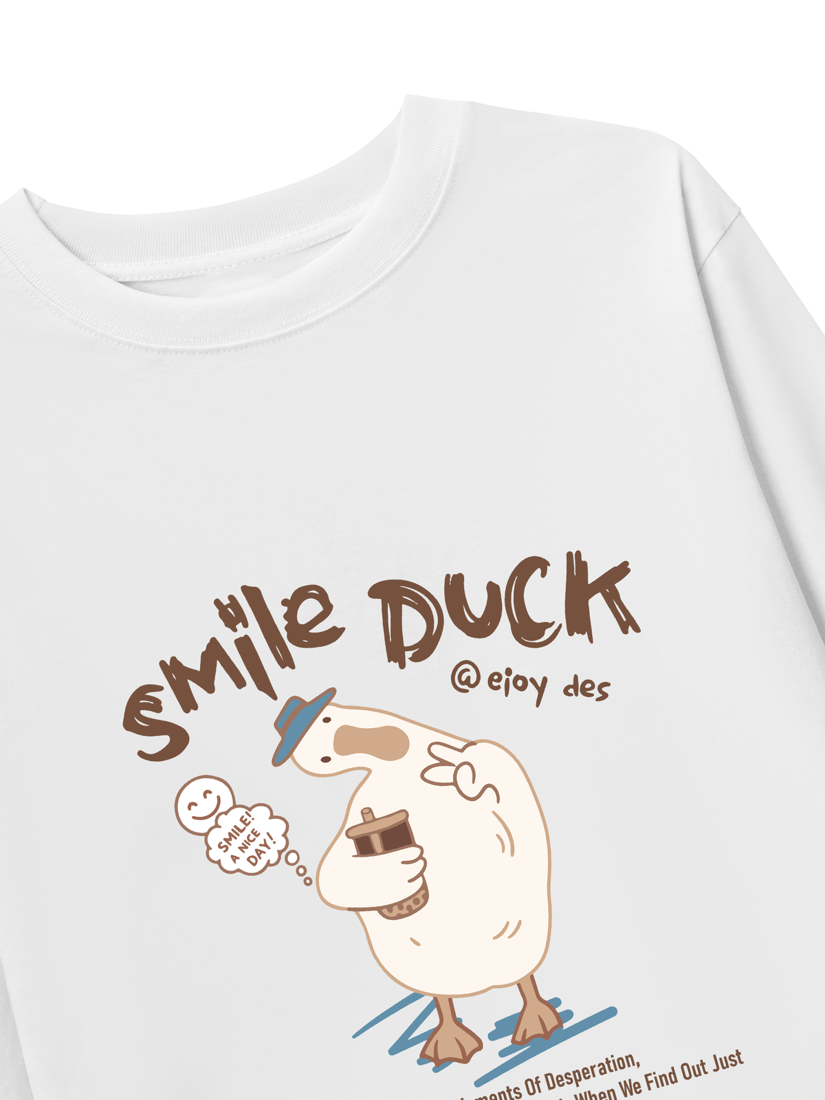 Áo Thun Dài Tay Farm Smile Duck
