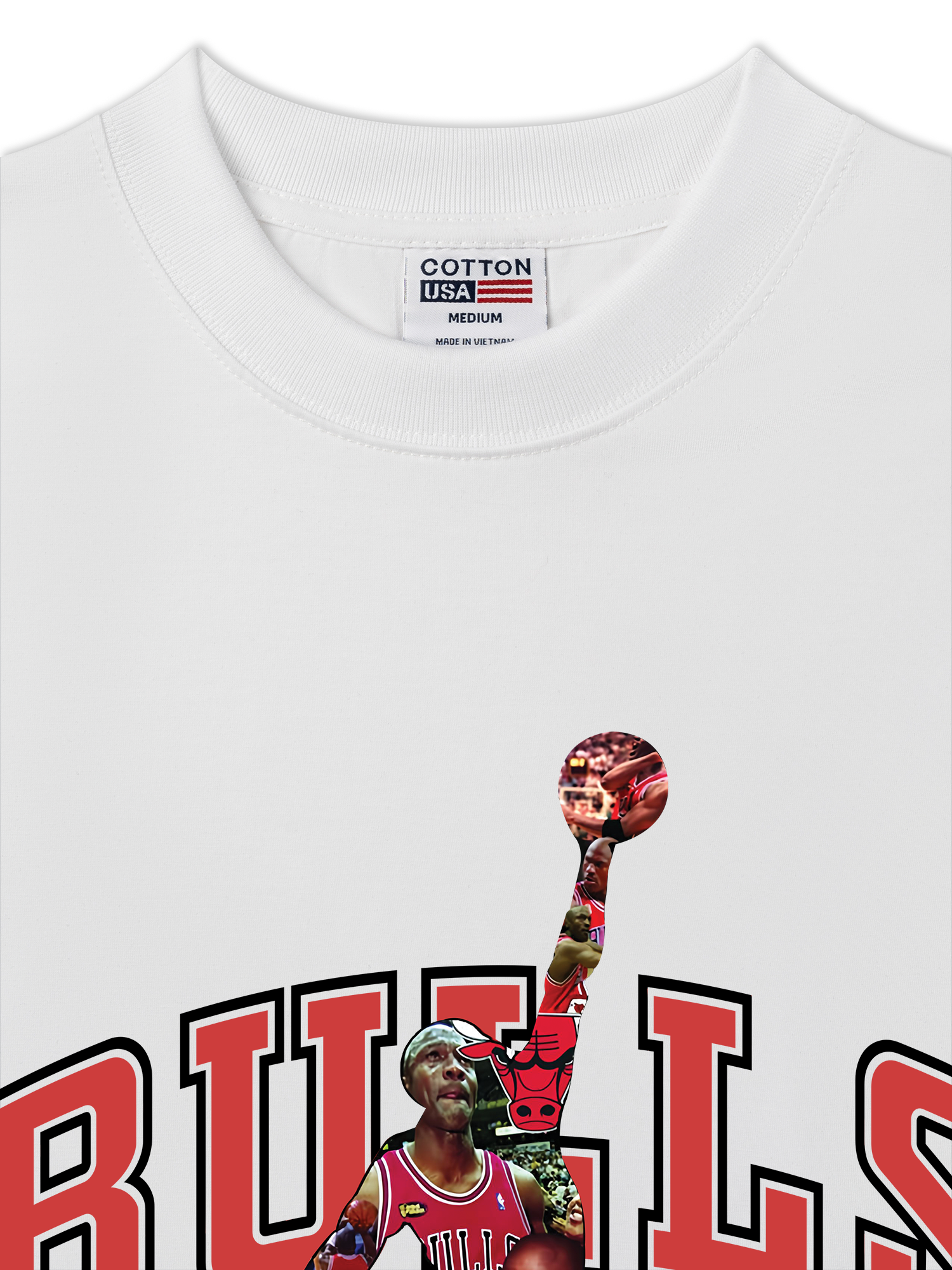 Áo Thun Relaxed Fit Basketball Bull 23