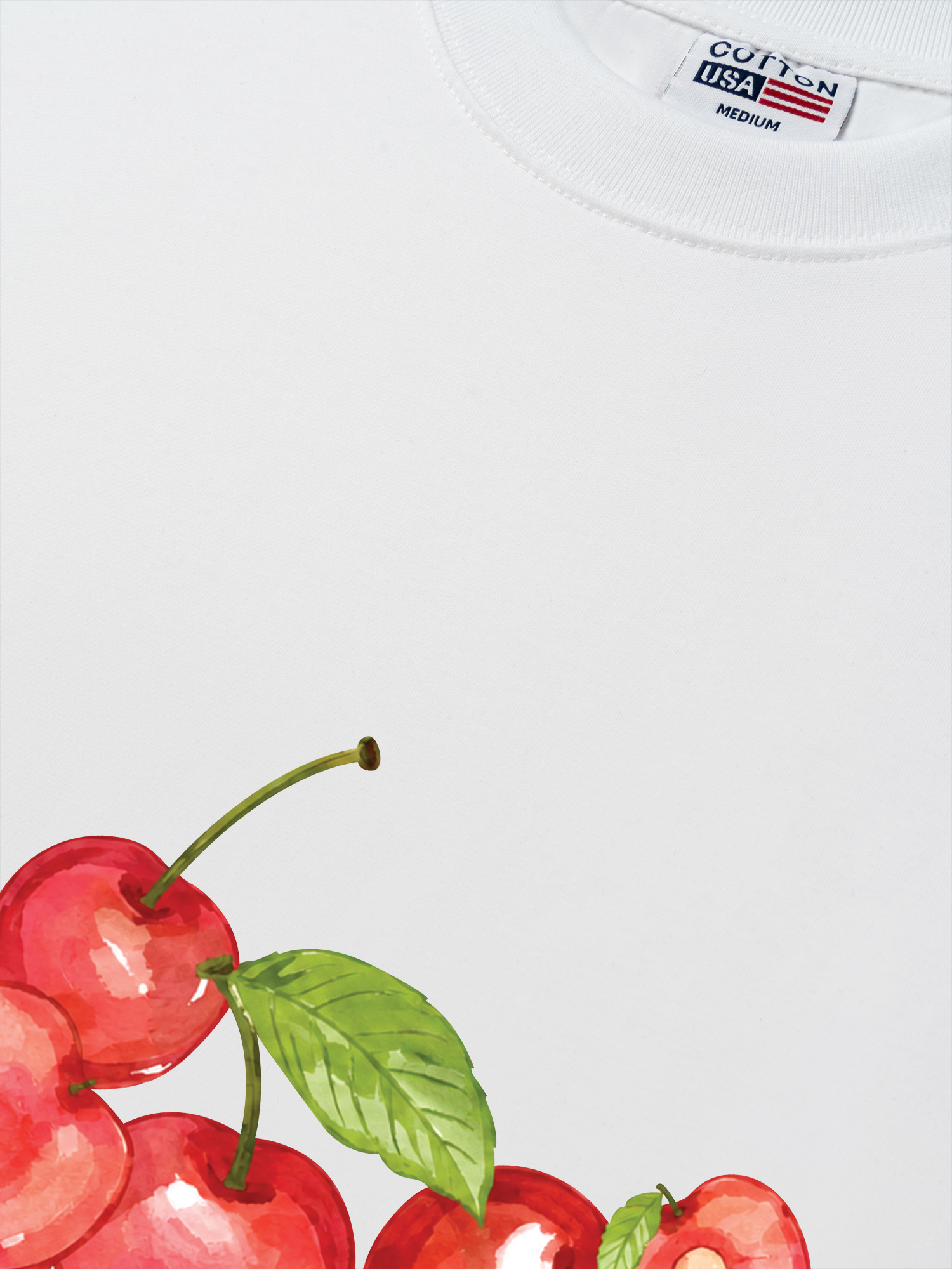 Áo Thun Relaxed Fit Tropical Cherry Sweet Fruit