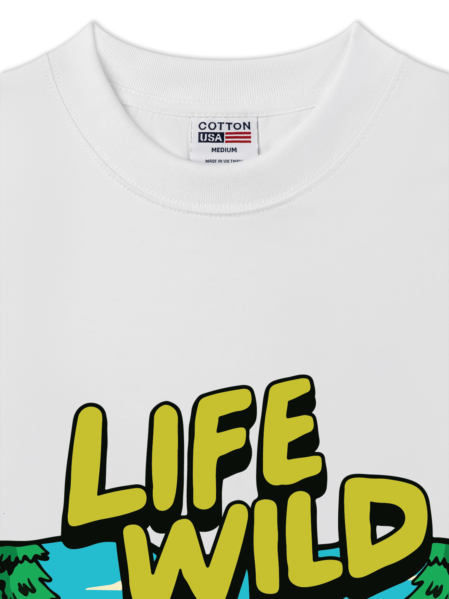 Áo Thun Relaxed Fit Adventure Life Wild