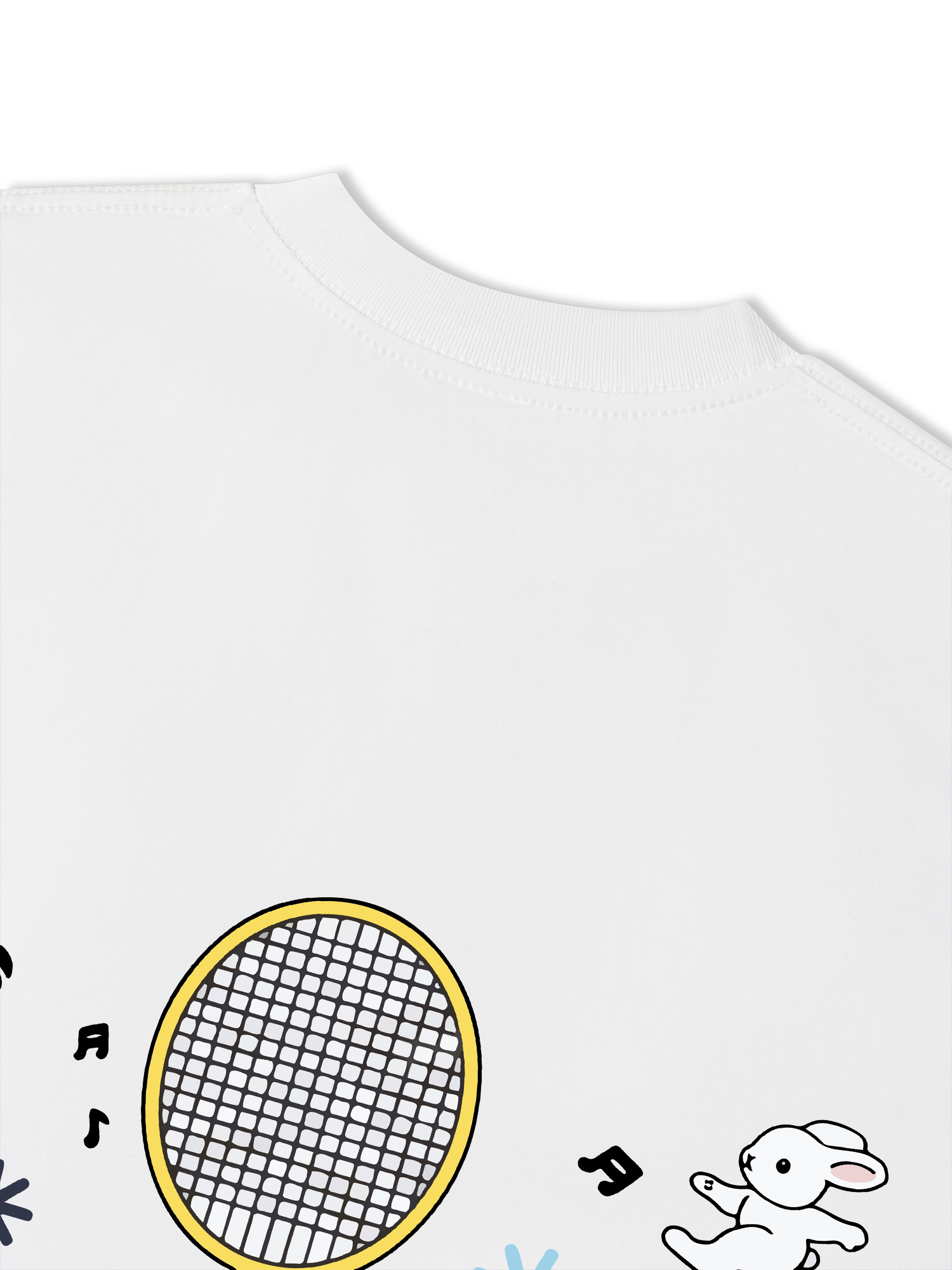 Áo Thun Relaxed Fit Badminton Just Play Have Fun