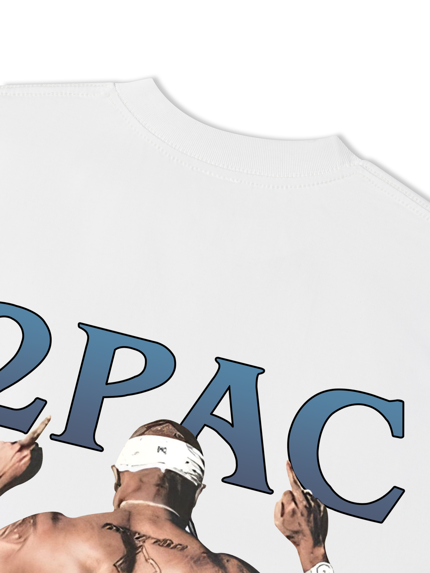 Áo Thun Relaxed Fit Rapper 2Pac All Eyes On Me