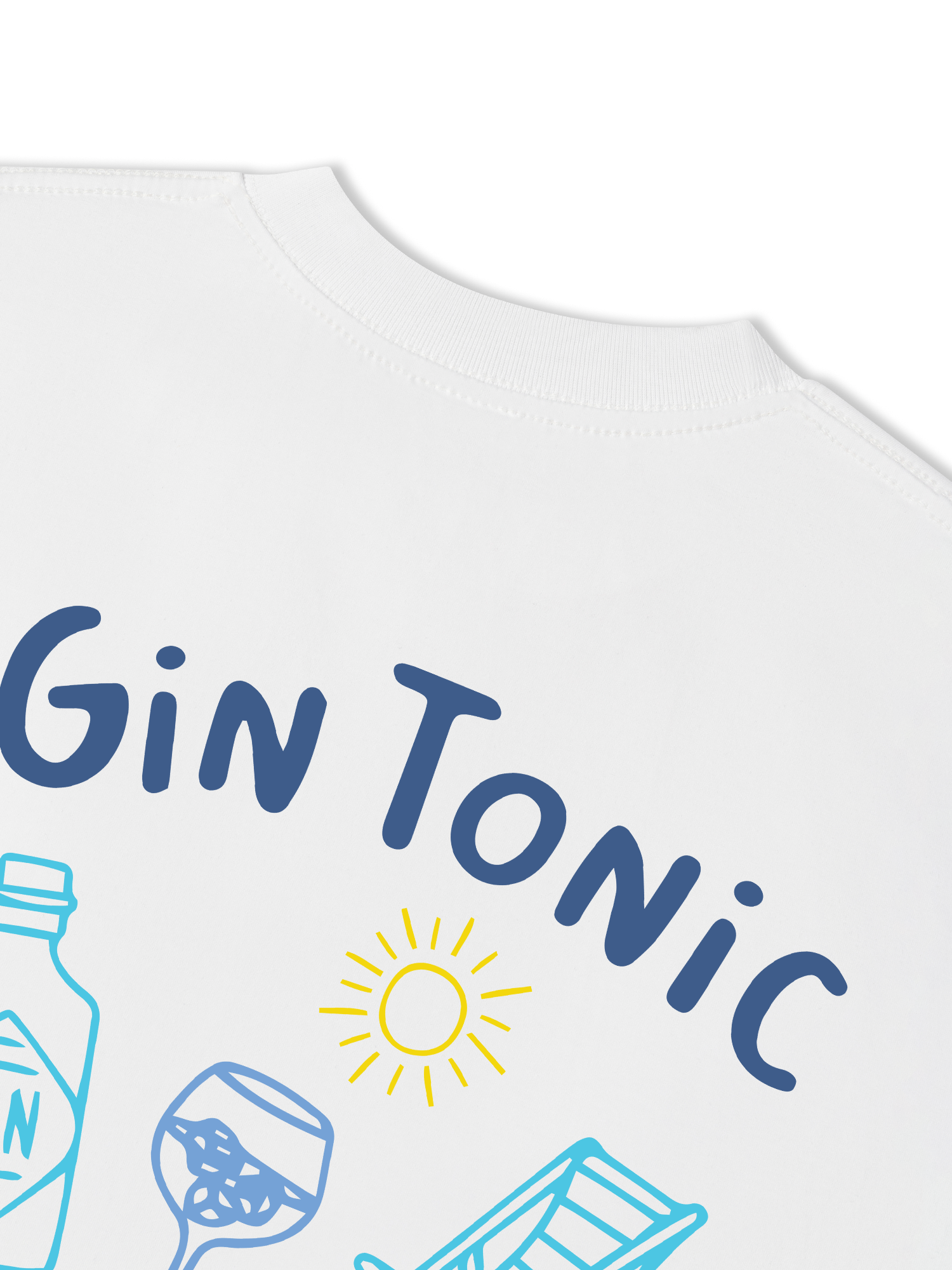 Áo Thun Relaxed Fit Gin Tonic Beach Club