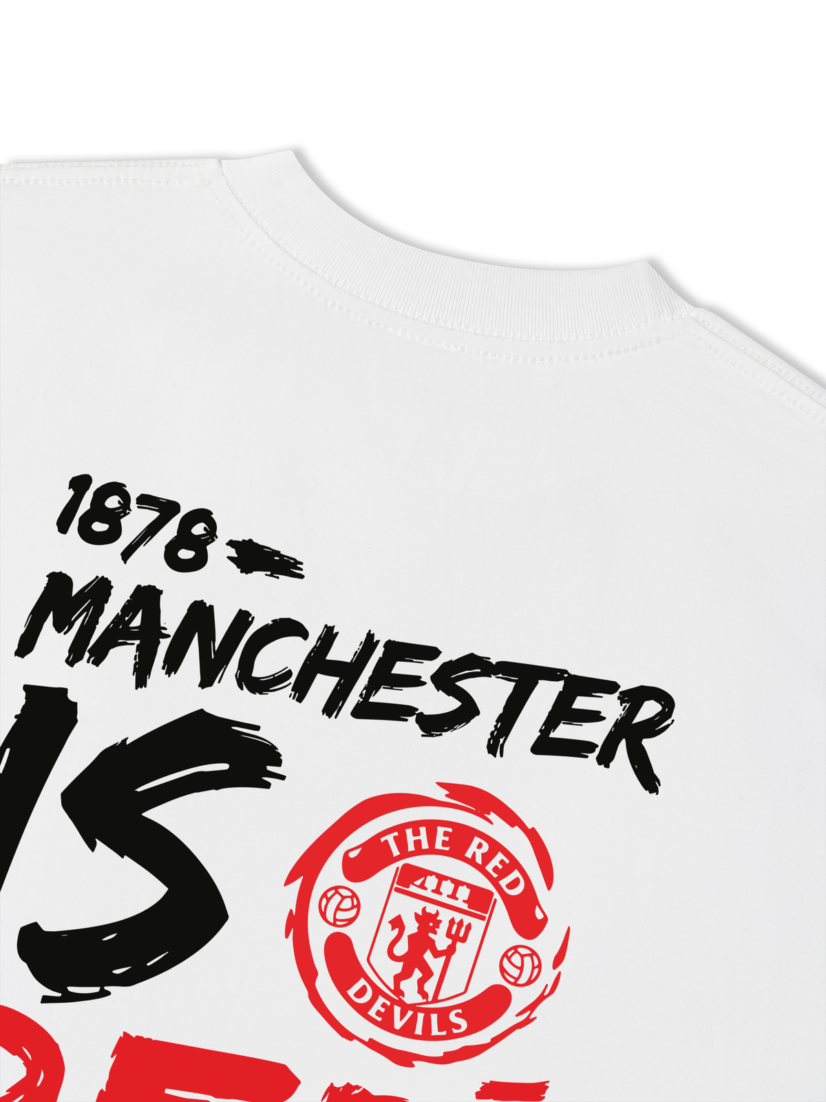 Áo Thun Relaxed Fit Manchester Is Red