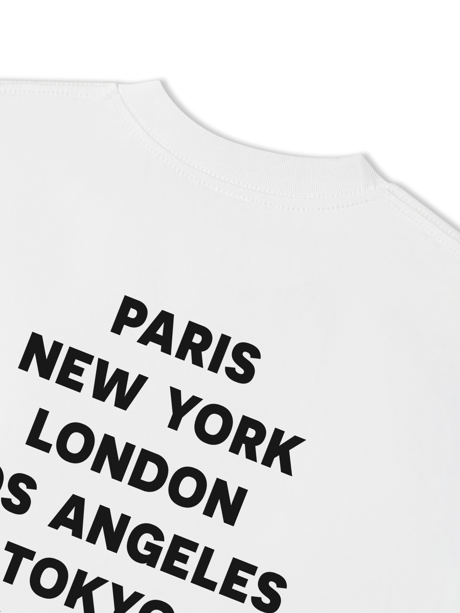 Áo Thun Relaxed Fit Cities I Love