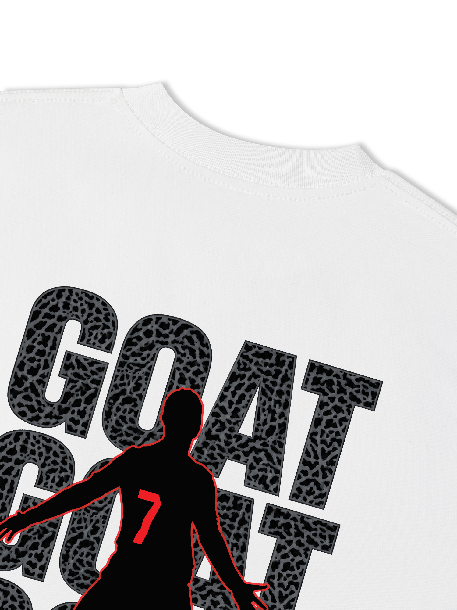 Áo Thun Relaxed Fit GOAT GOAT GOAT CR7