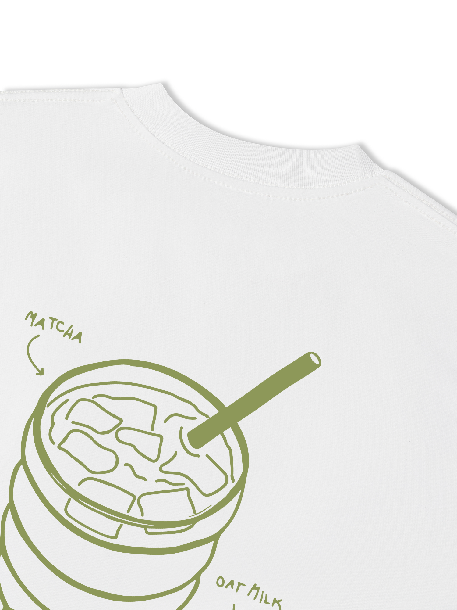 Áo Thun Relaxed Fit Daily Cup Iced Matcha