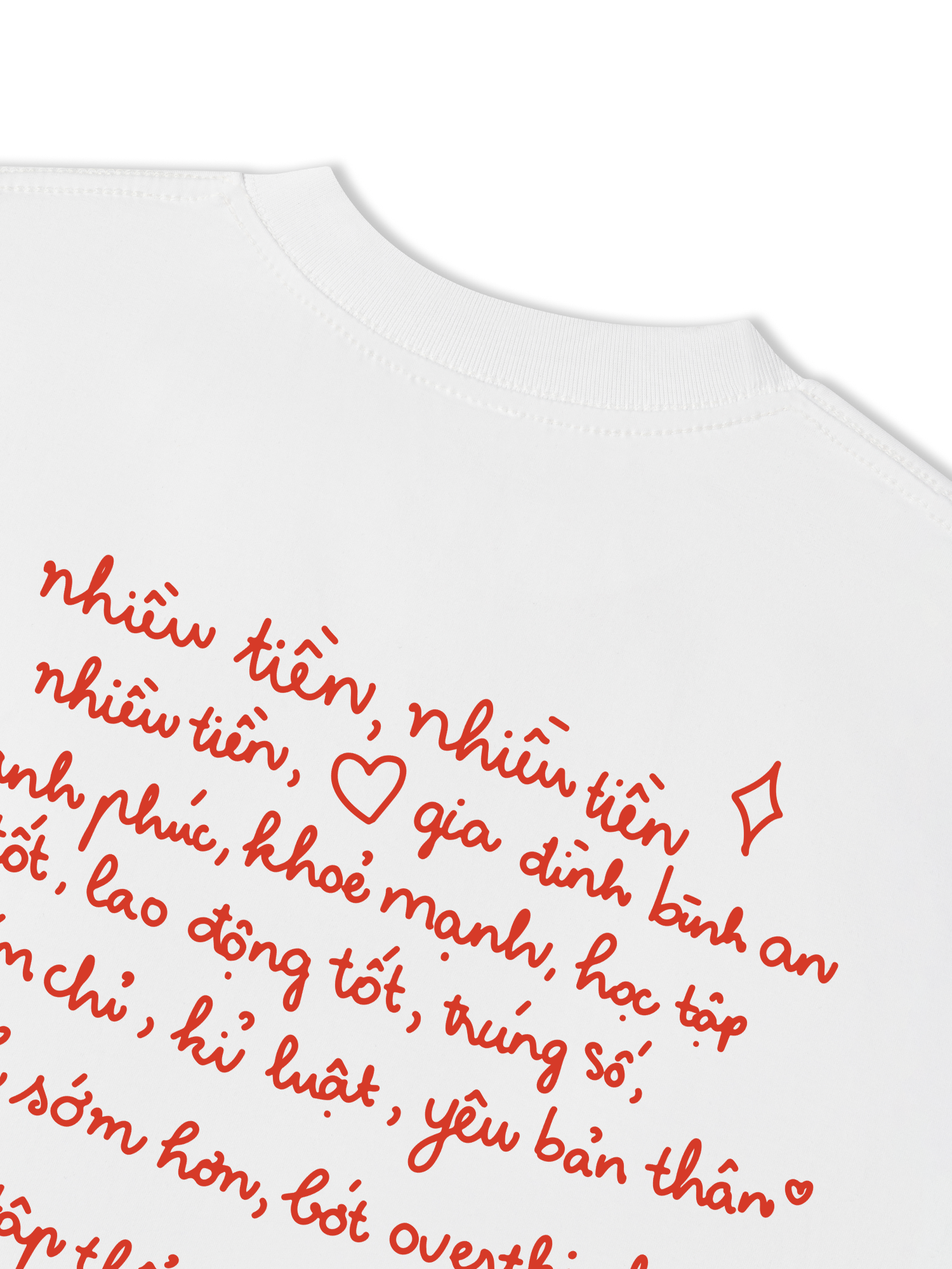 Áo Thun Relaxed Fit Manifest Năm Mới Tuyệt Vời