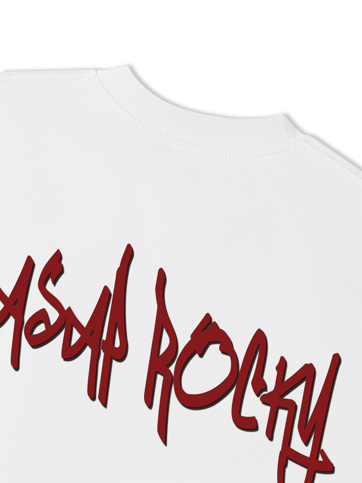 Áo Thun Relaxed Fit Rapper A$AP Rocky Graphic