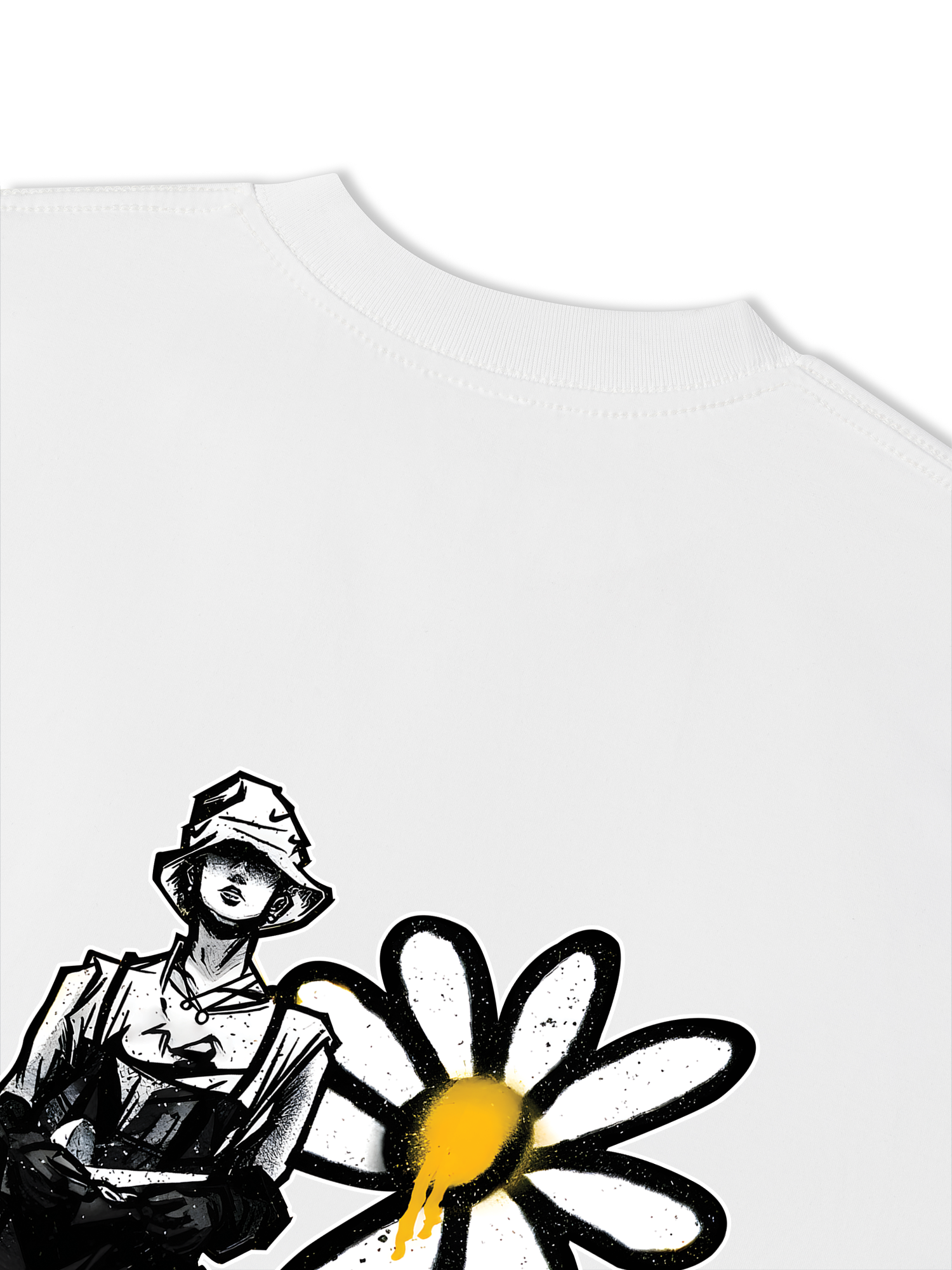 Áo Thun Relaxed Fit Floral X GD Art Daisy