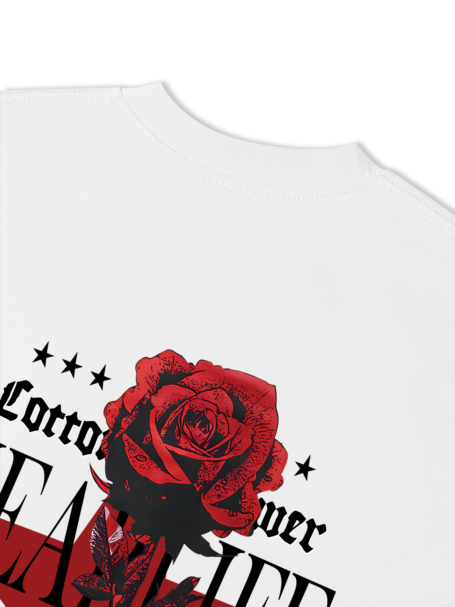 Áo Thun Relaxed Fit Floral Rose Flower