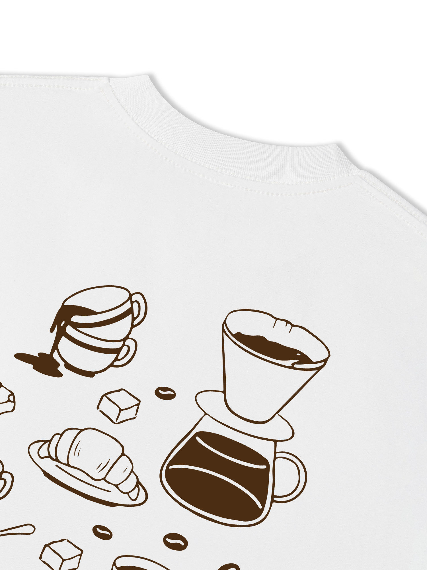 Áo Thun Relaxed Fit Daily Cup I Need Coffee Right Now