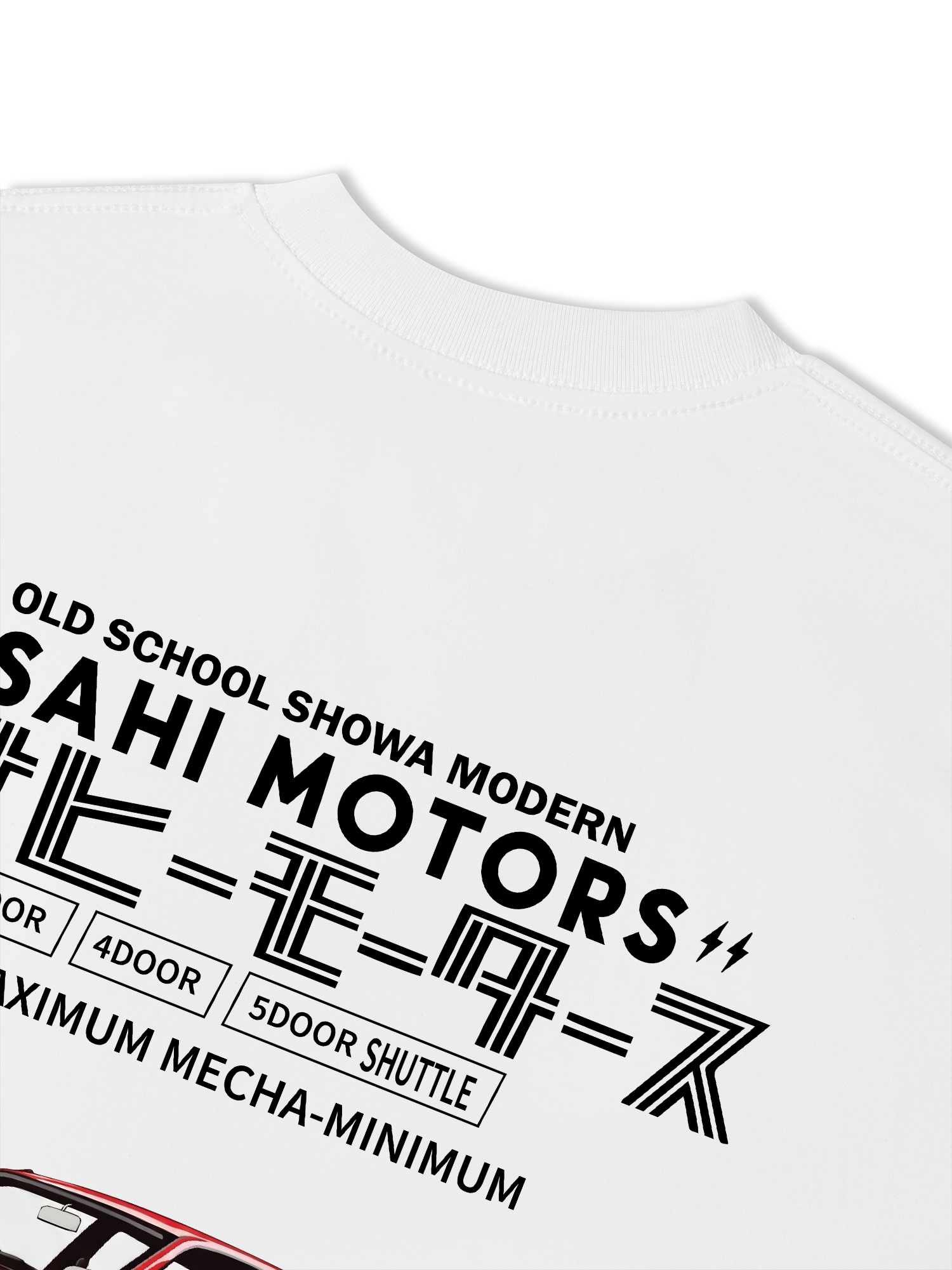 Áo Thun Relaxed Fit JDM Car Asahi Motors