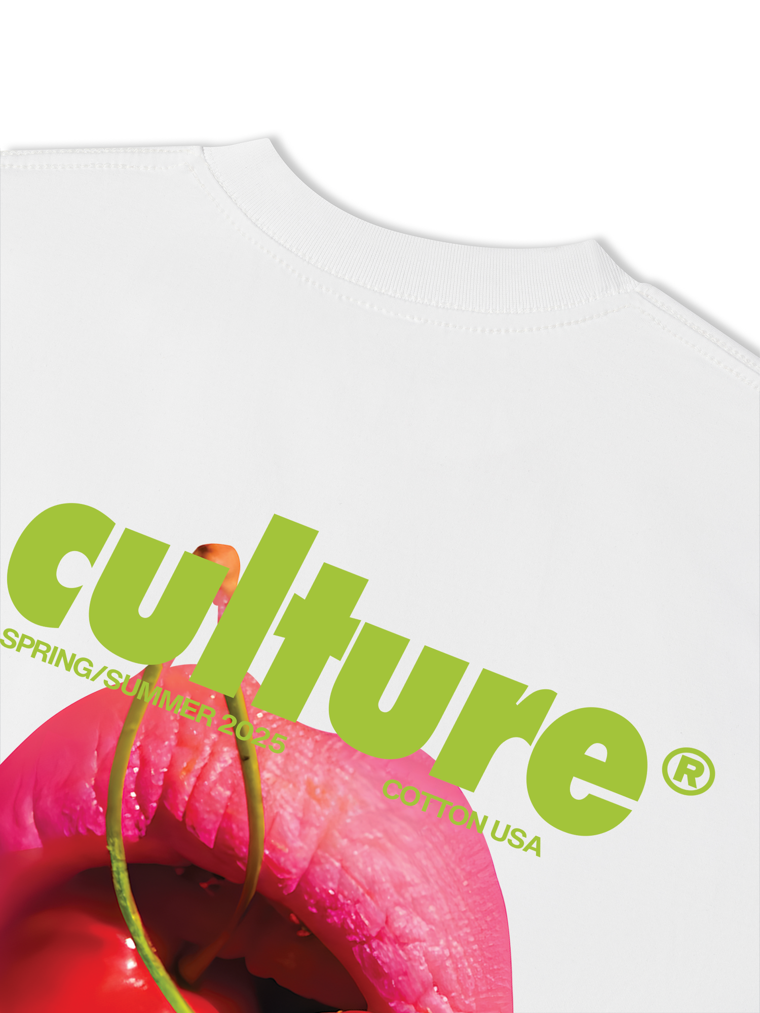 Áo Thun Relaxed Fit Cherry Culture Cherry Lip