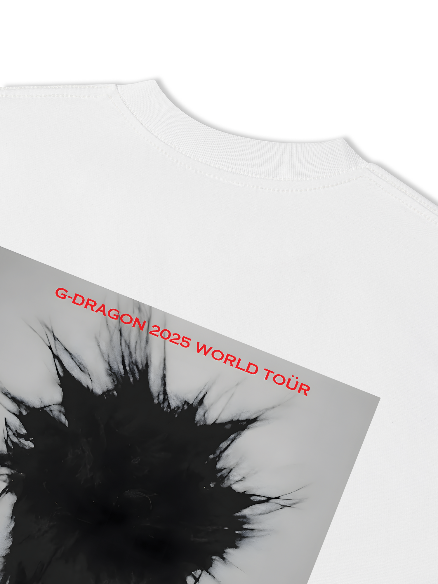 Áo Thun Relaxed Fit Floral With GD Chibi Daisy Flower