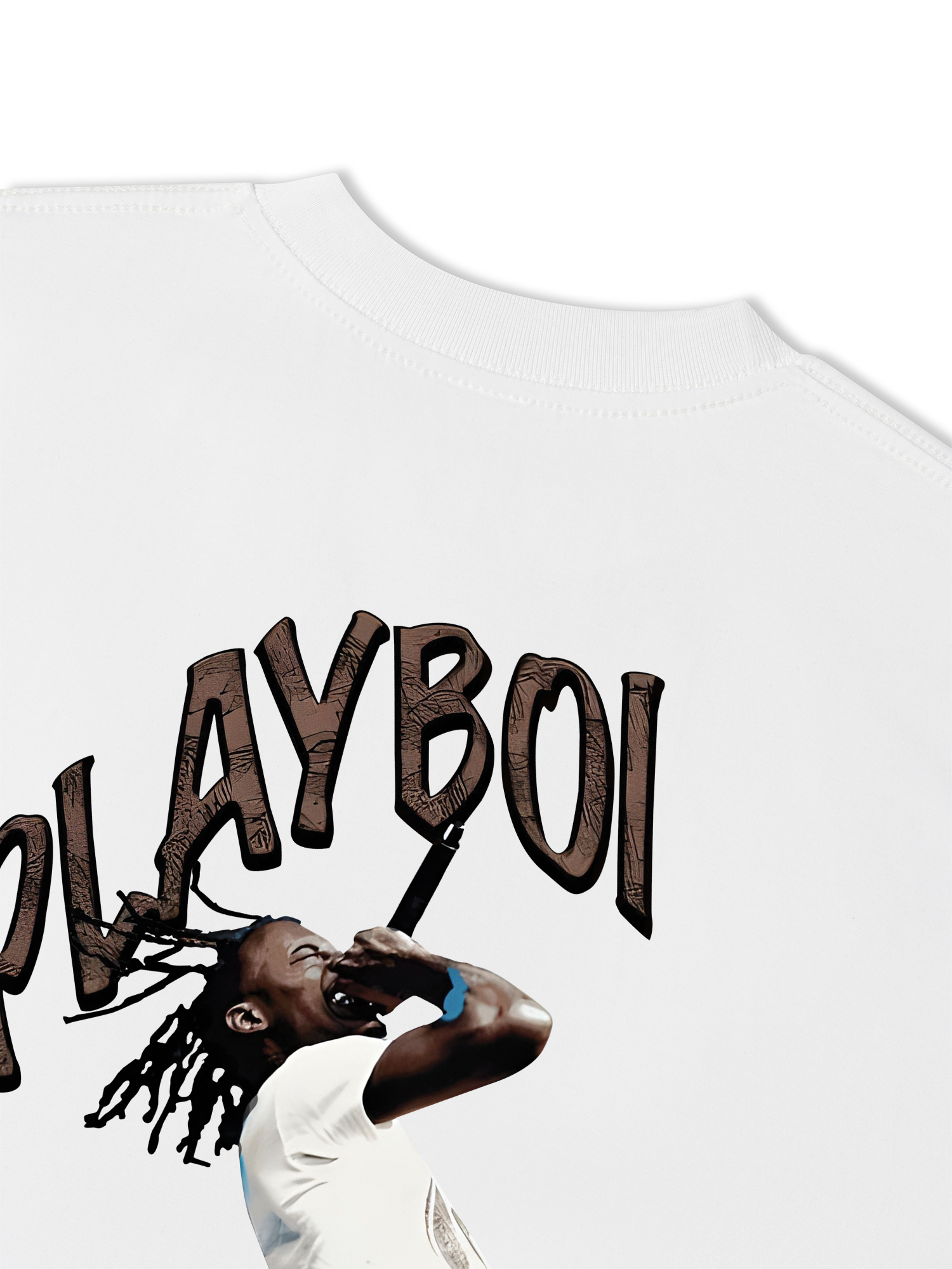 Áo Thun Relaxed Fit Rapper Play Boi