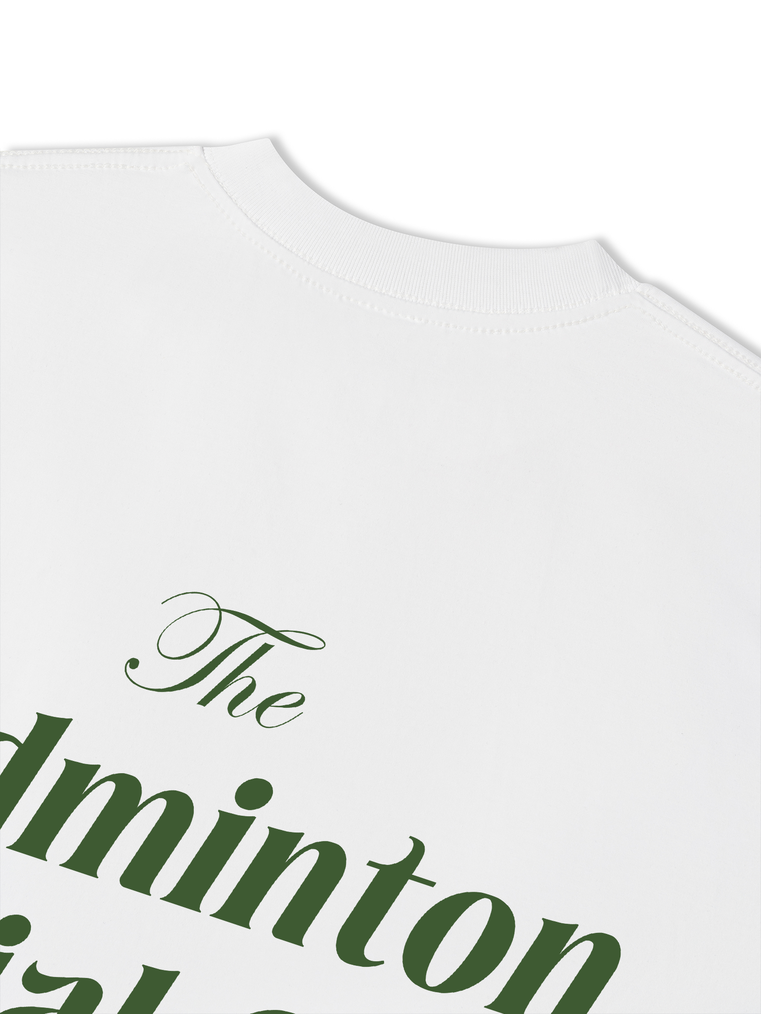 Áo Thun Relaxed Fit Badminton Social Club Athletic Dept