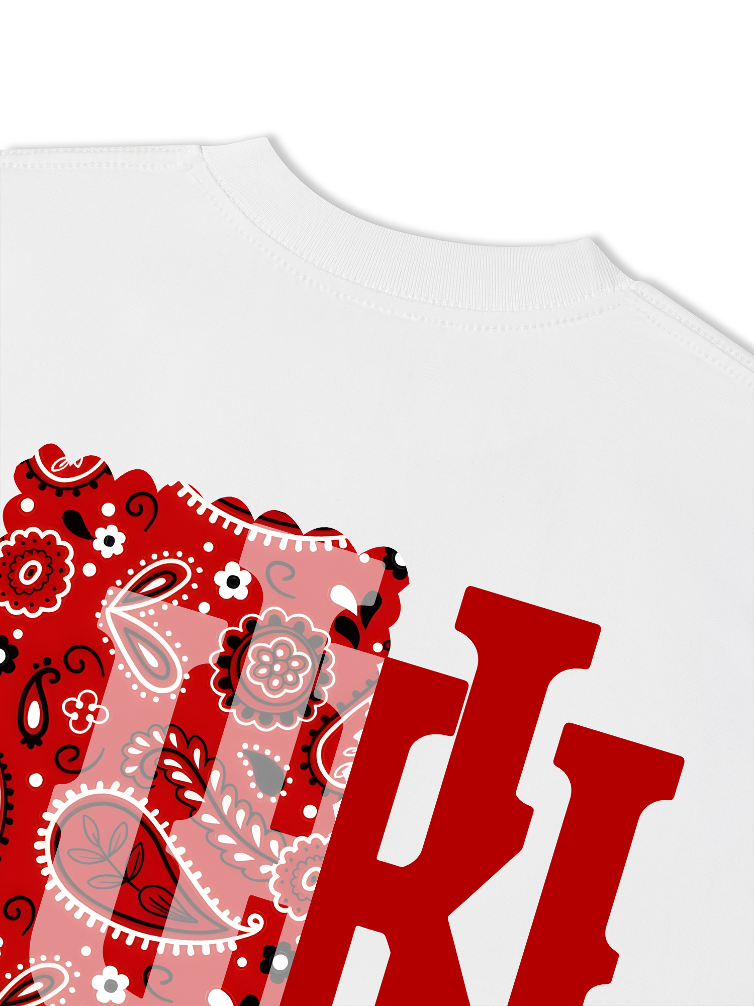 Áo Thun Relaxed Fit Master Baseball Red Bandana