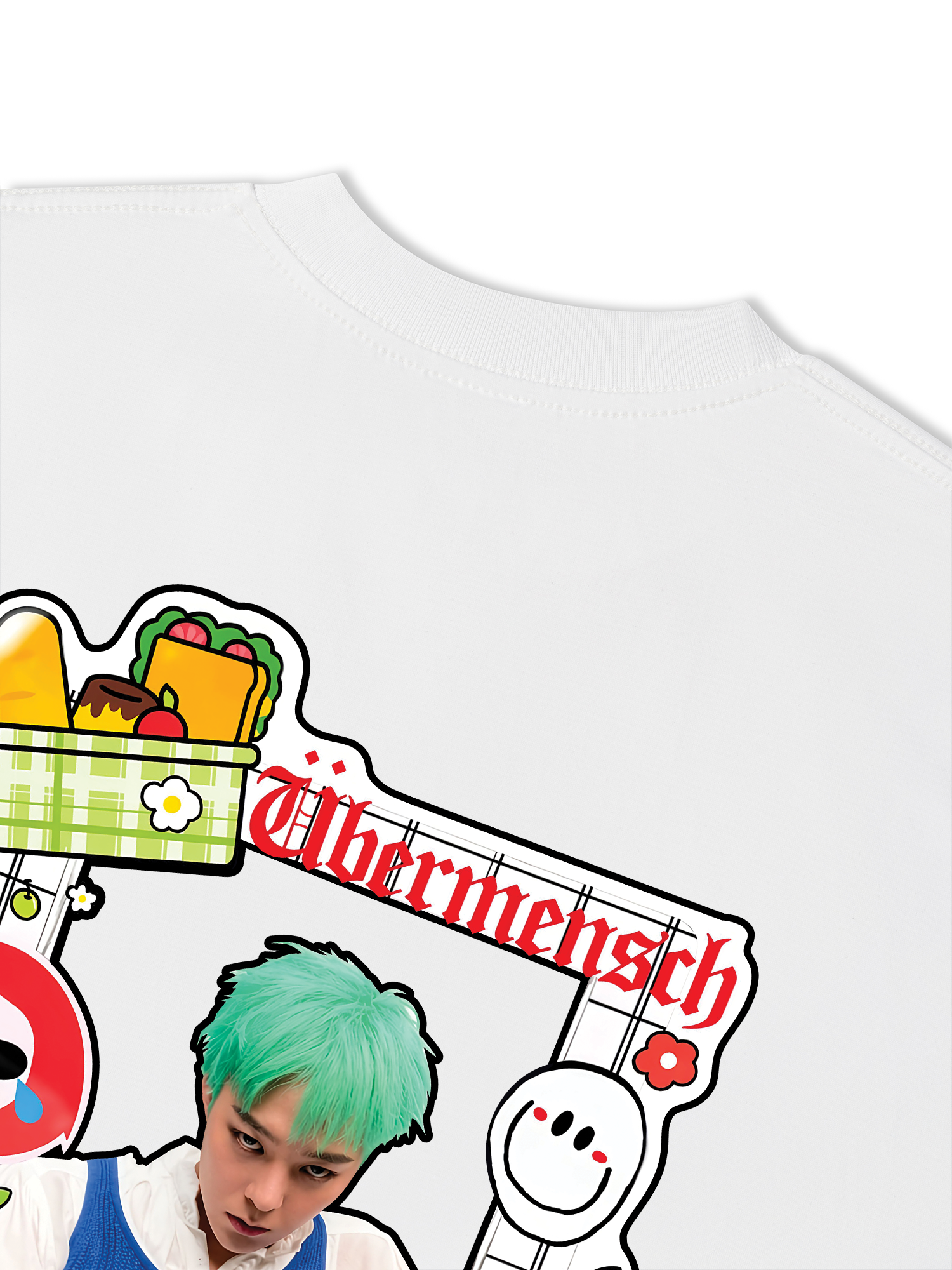 Áo Thun Relaxed Fit Idols G-Dragon Übermensch Frame