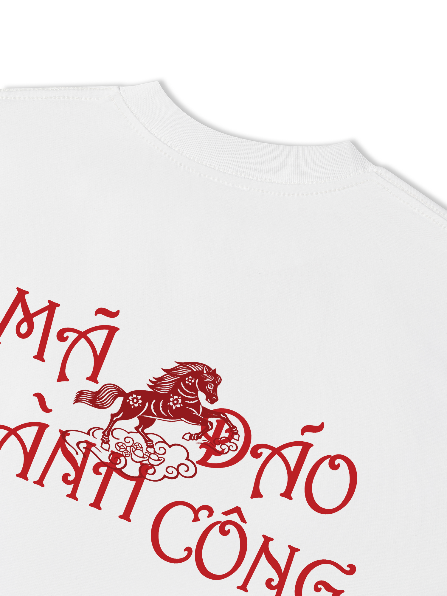 Áo Thun Relaxed Fit Tết Người Việt - Mã Đáo Thành Công