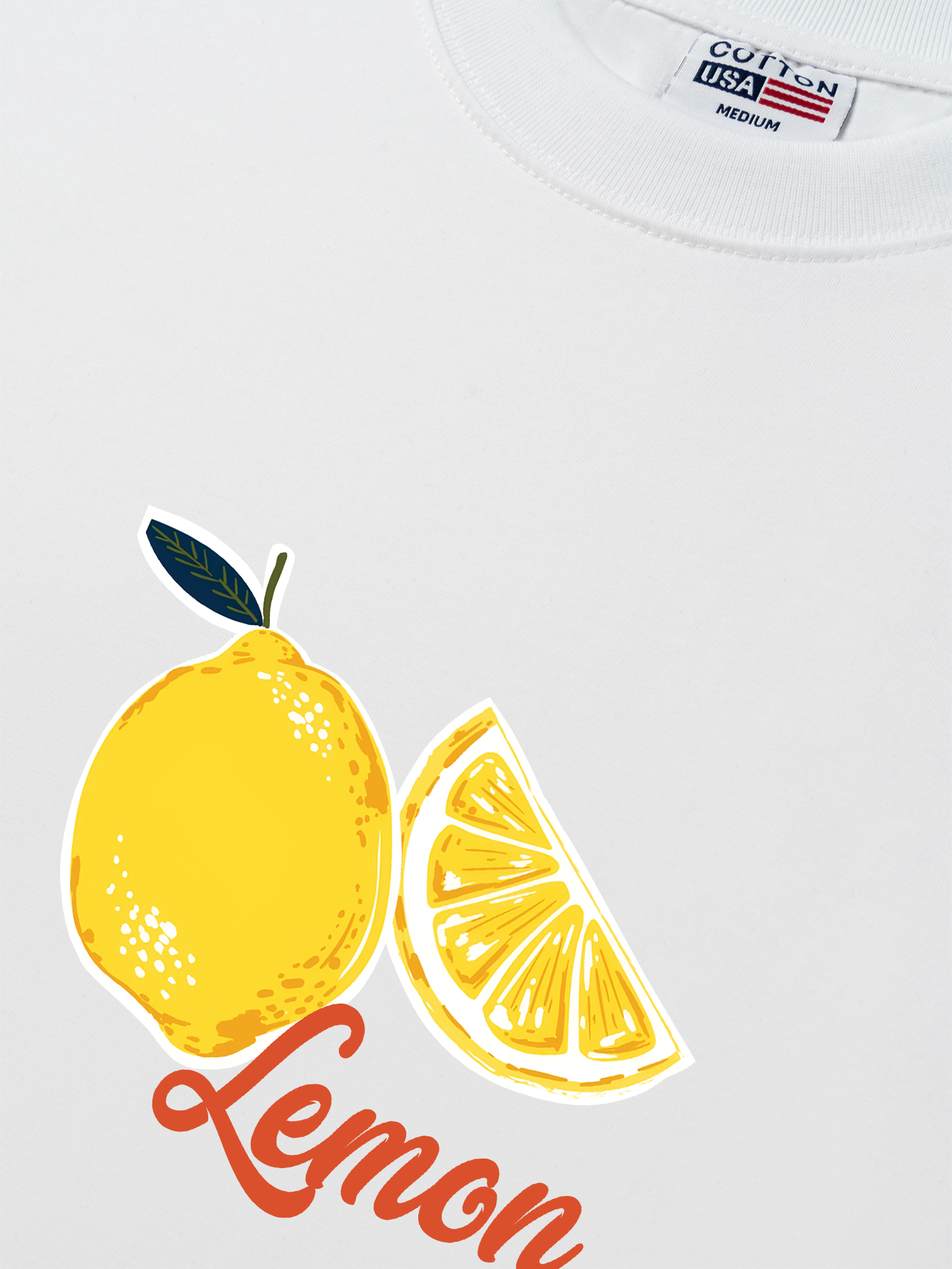 Áo Thun Relaxed Fit Tropical Citrus fruit