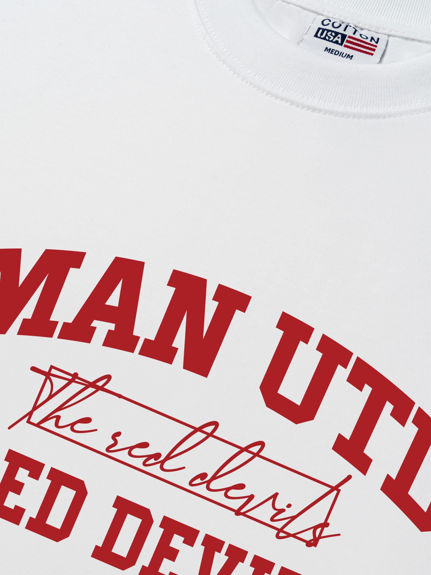 Áo Thun Relaxed Fit Soccer MAN UTD The Red Devils