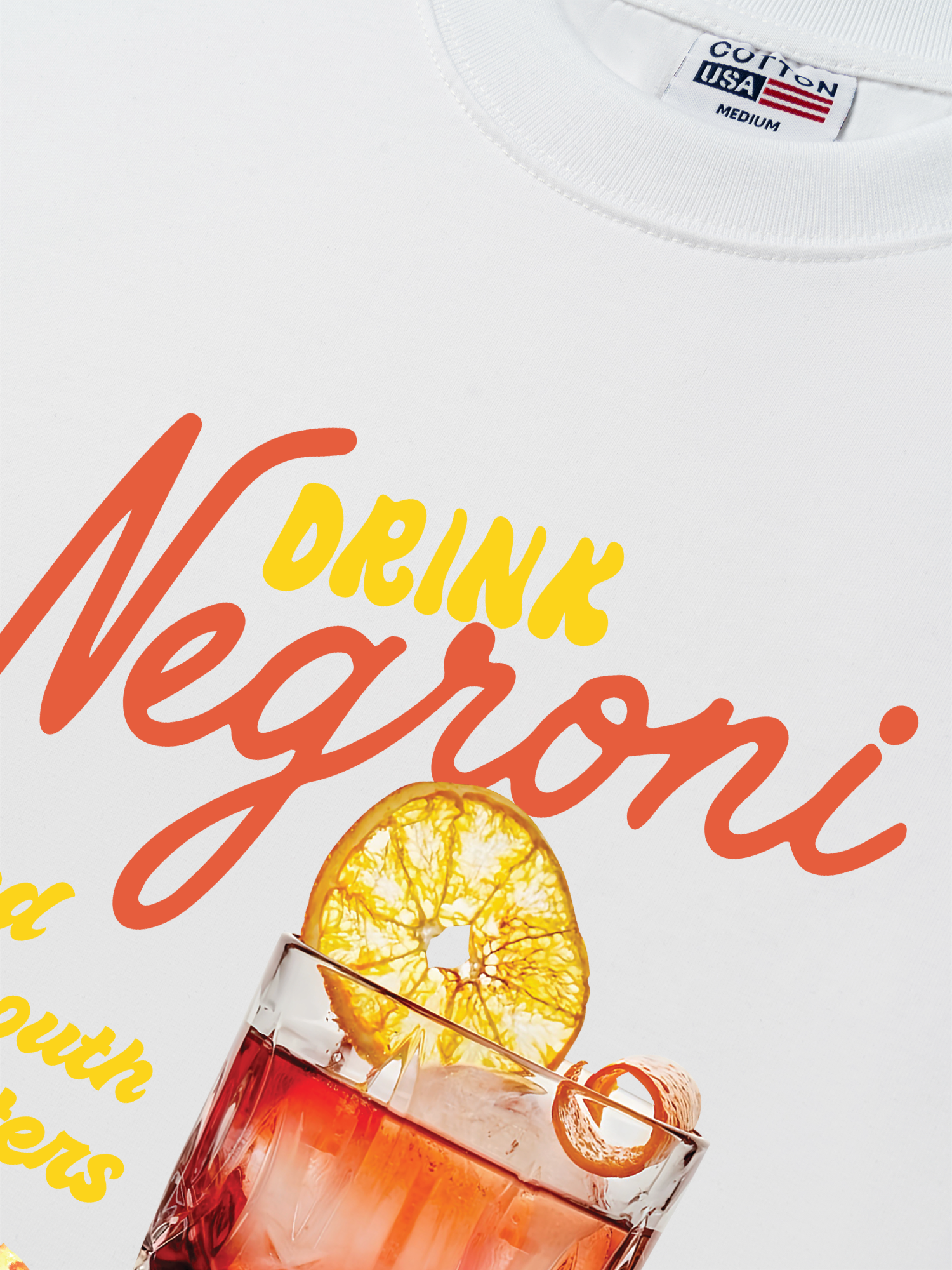 Áo Thun Relaxed Fit Negroni Drink