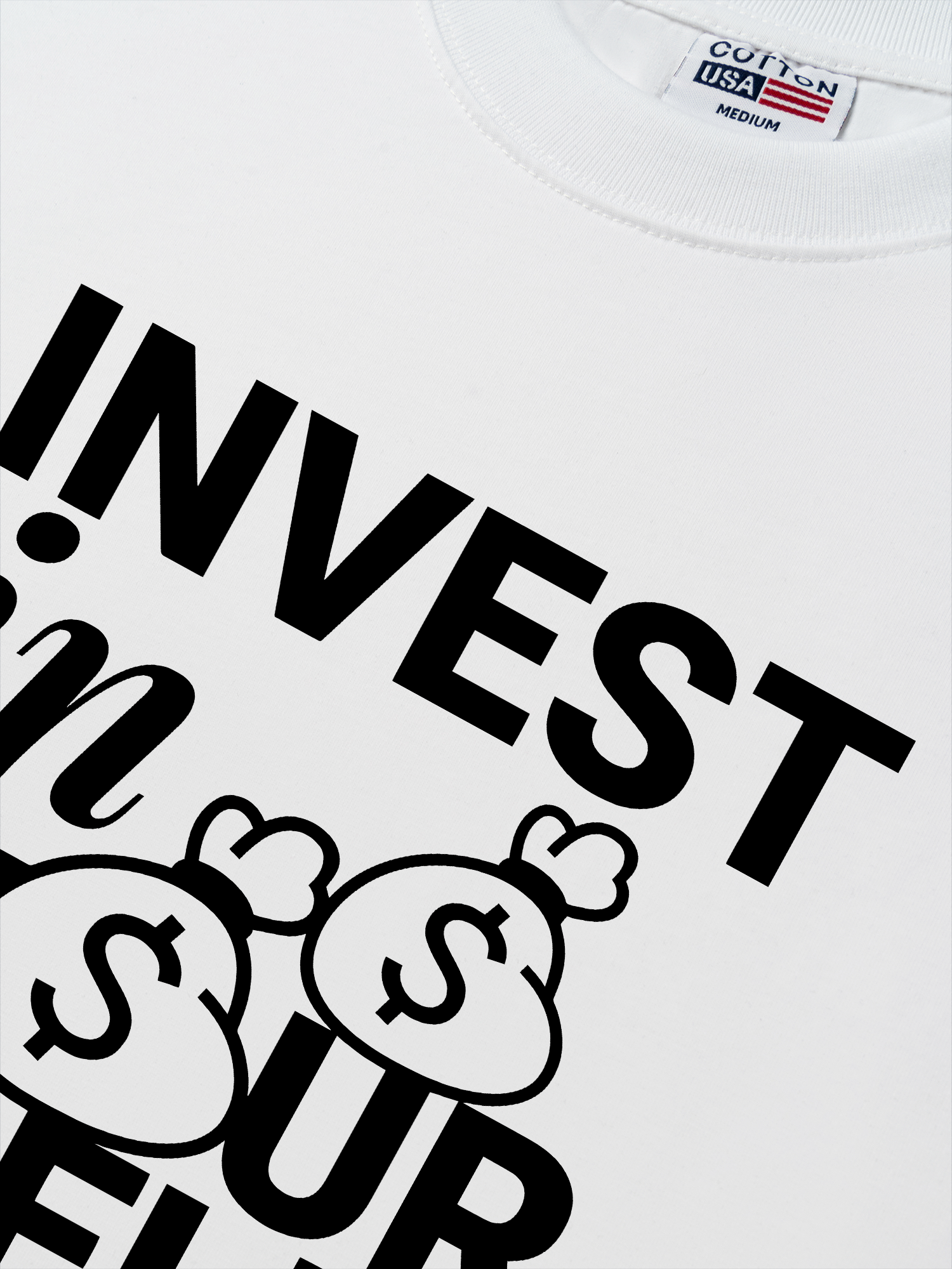 Áo Thun Relaxed Fit Money Invest In Yourself