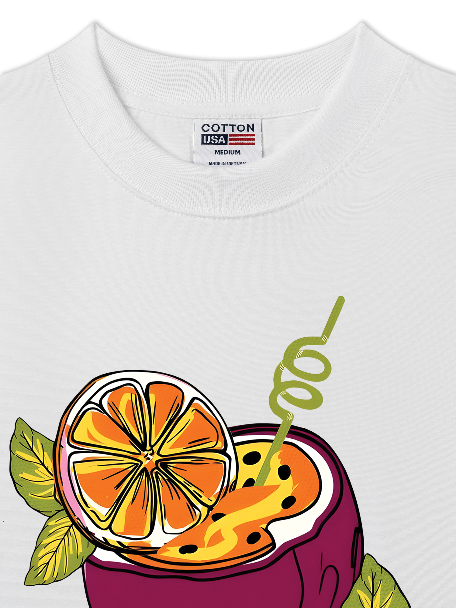 Áo Thun Relaxed Fit Tropical Passion Fruit