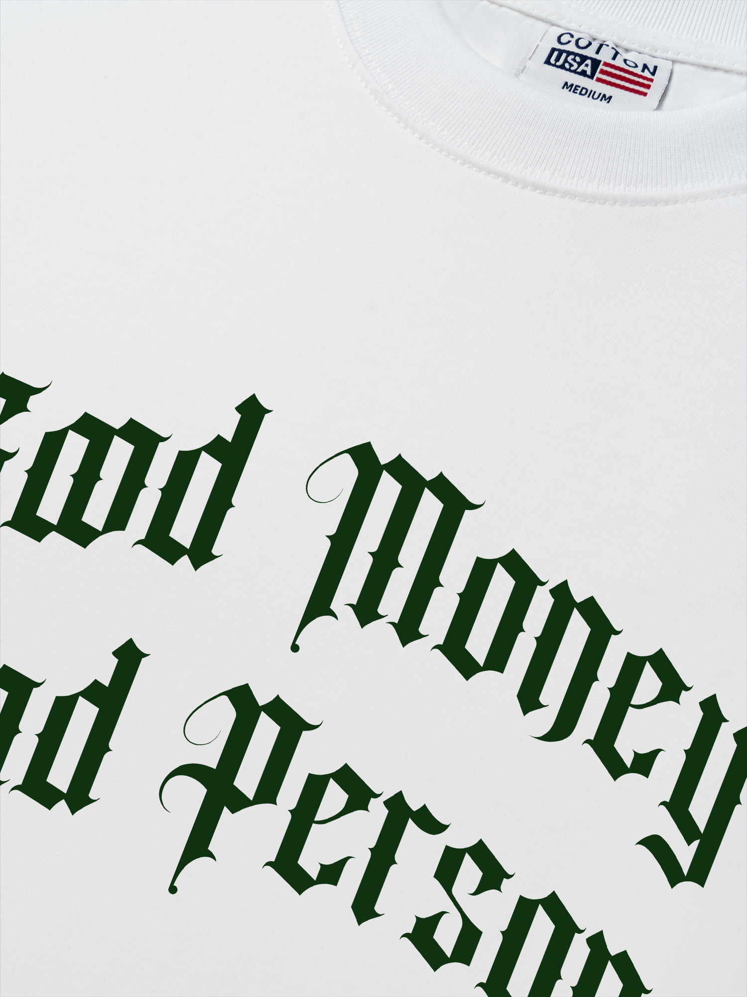 Áo Thun Relaxed Fit Money Bad Person