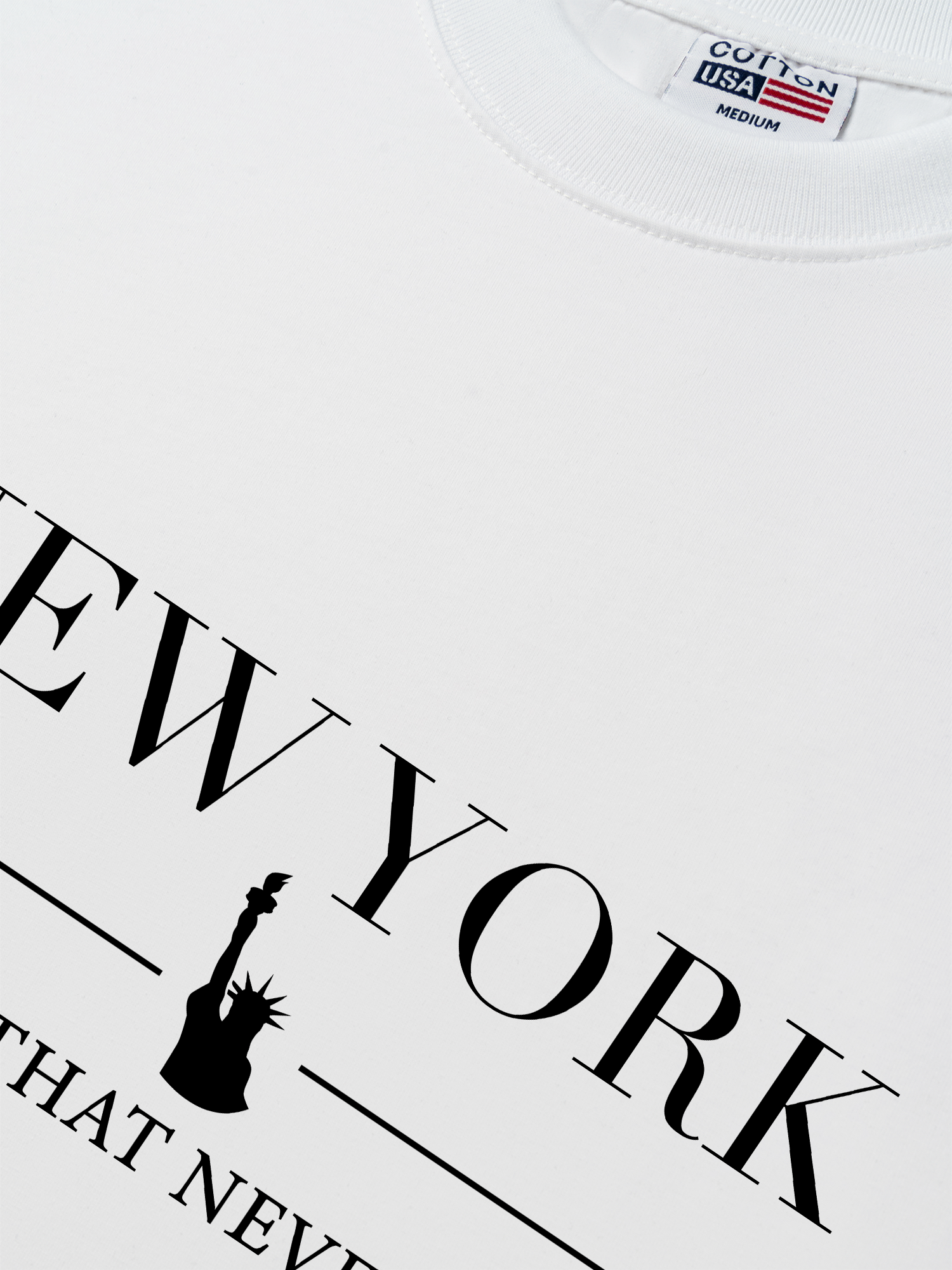 Áo Thun Relaxed Fit City New York The City That Never Sleeps