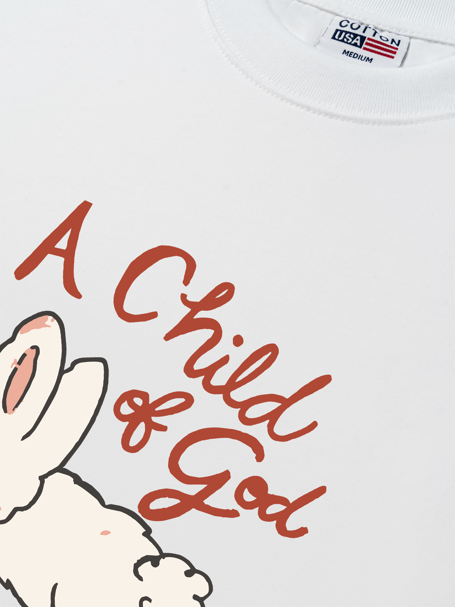 Áo Thun Relaxed Fit A Child & God