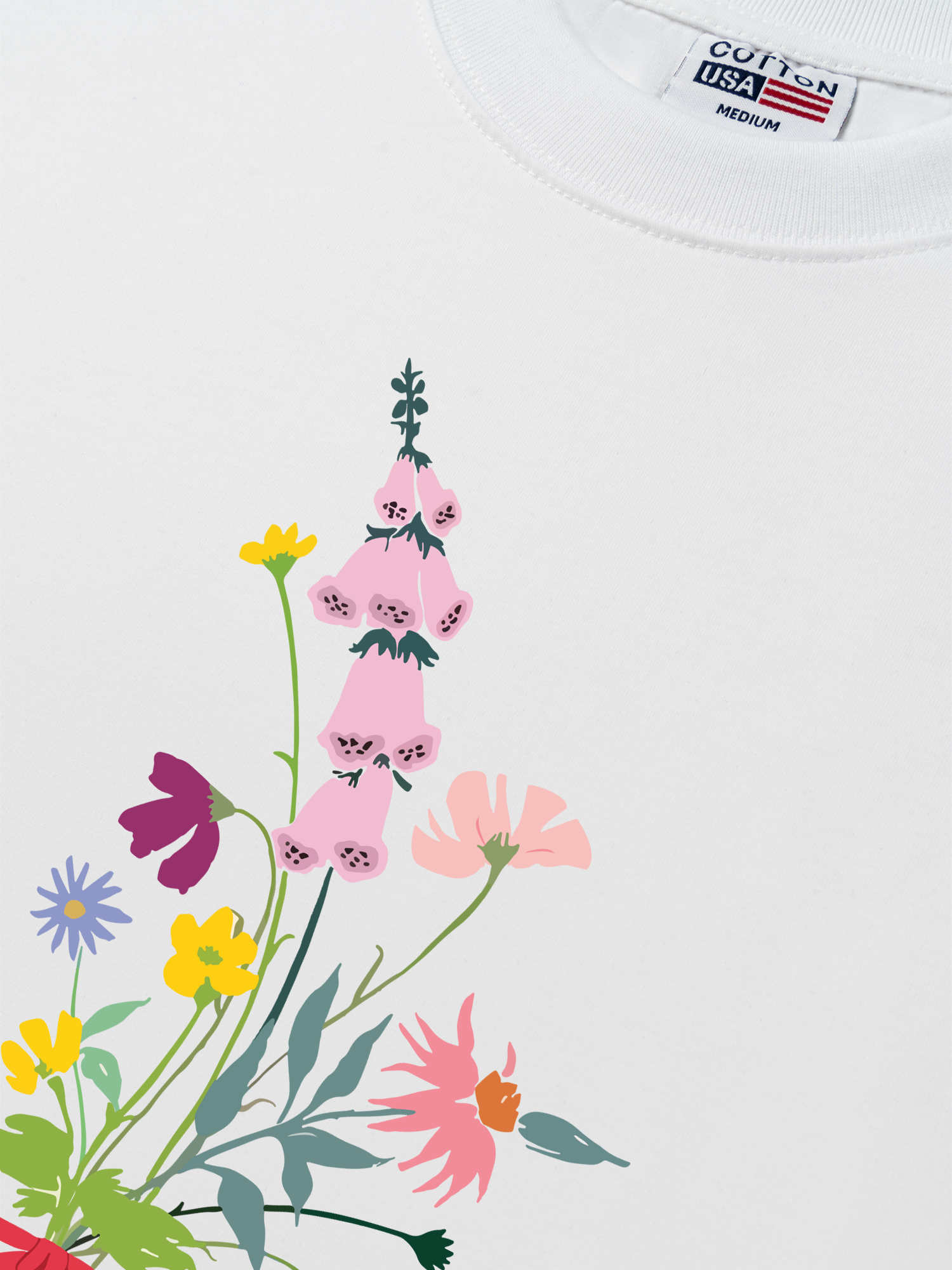 Áo Thun Relaxed Fit Floral Send me Flowers