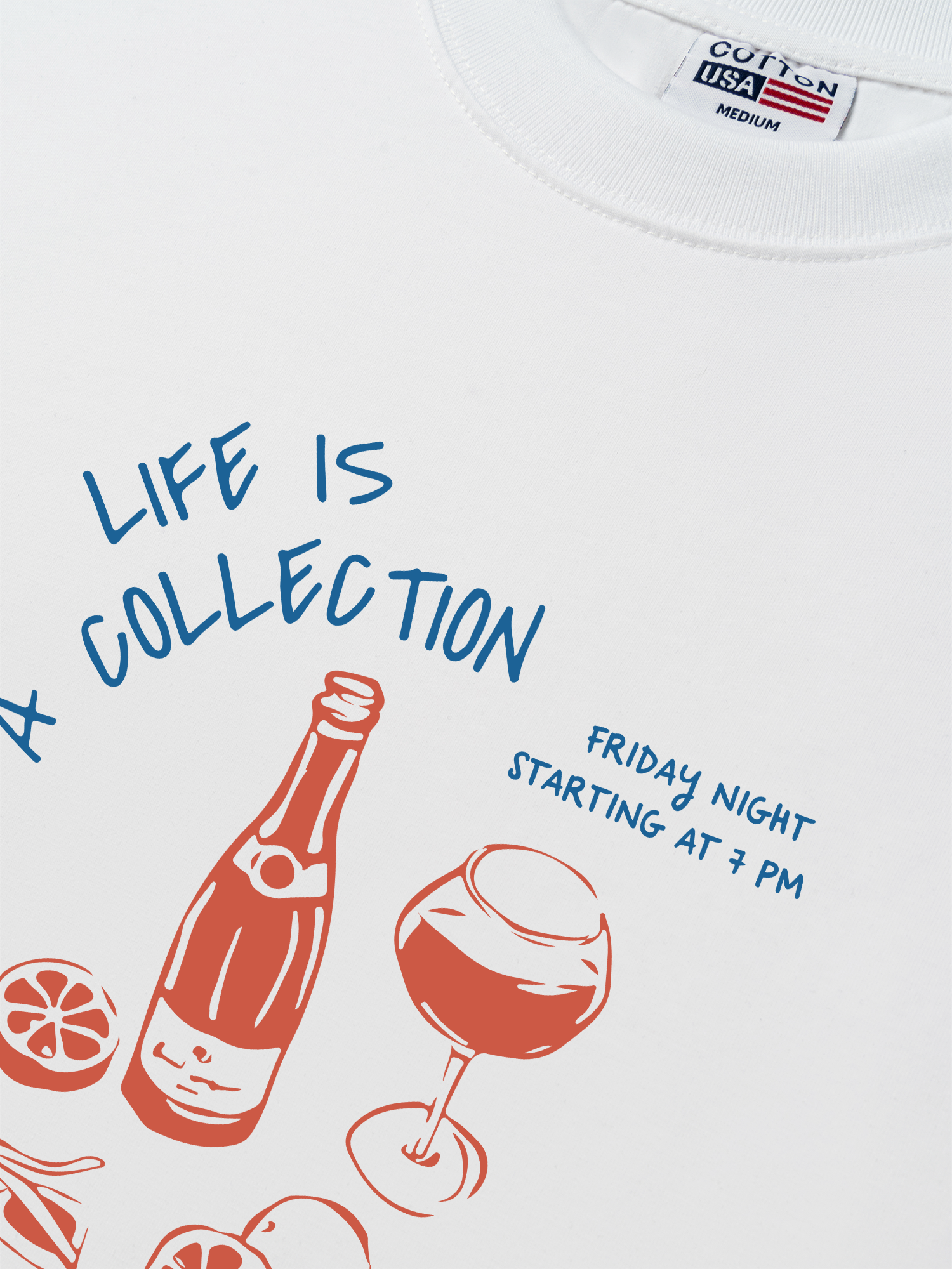 Áo Thun Relaxed Fit Life Is A Collection