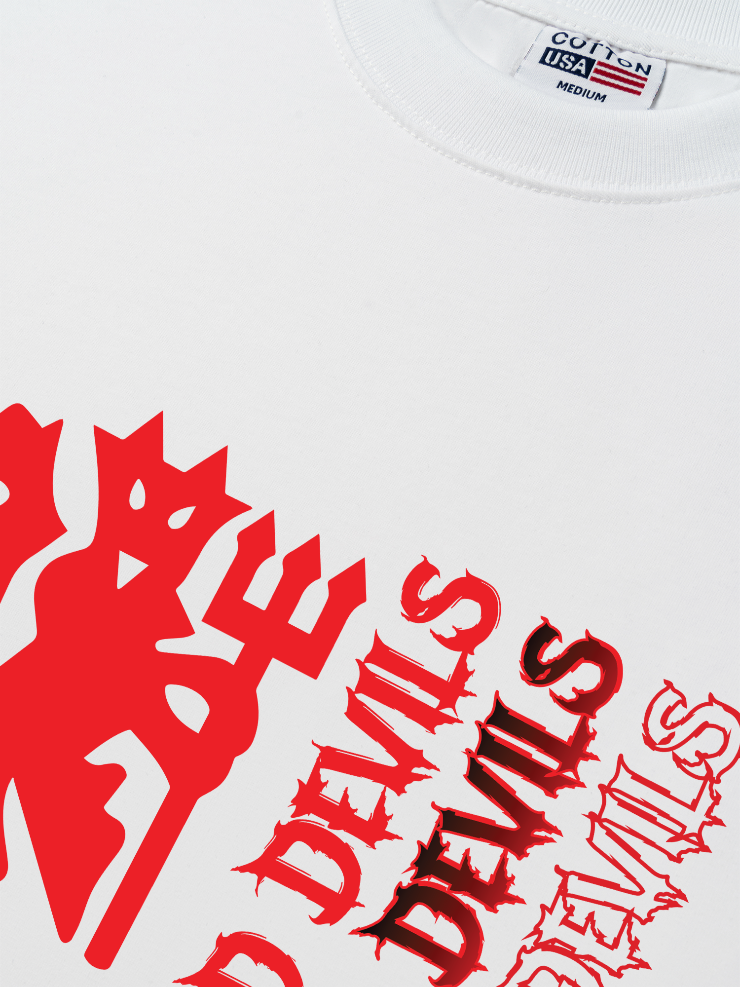 Áo Thun Relaxed Fit Soccer Red Devils EST 1878